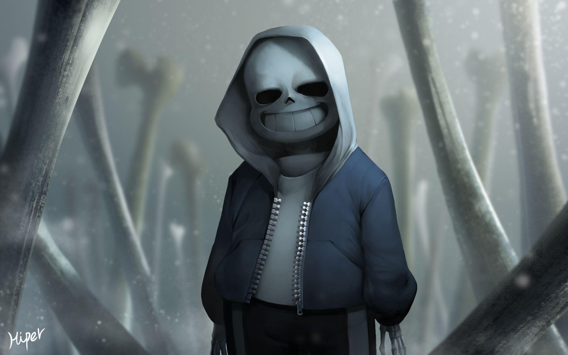 DustTale!/Murder! Sans. Artist Korhiper (Hiper). Dusttale