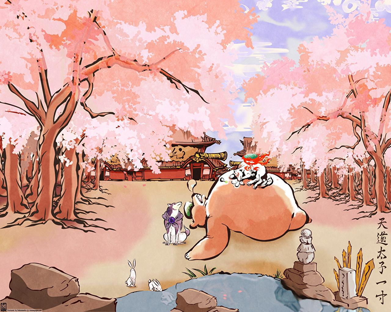 Wallpaper Okami Games