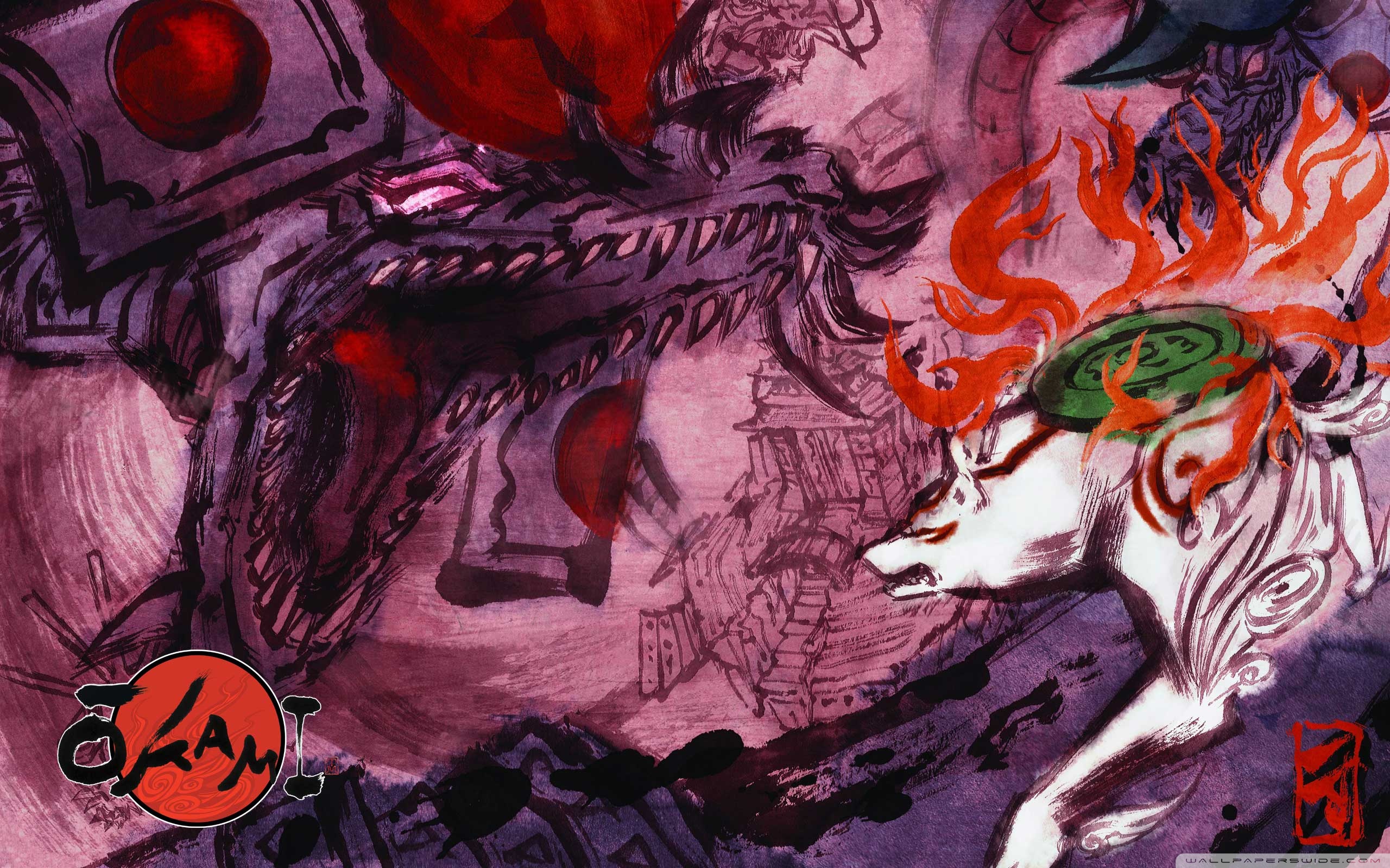 Okami Video Game Art ❤ 4K HD Desktop Wallpaper for 4K Ultra HD TV