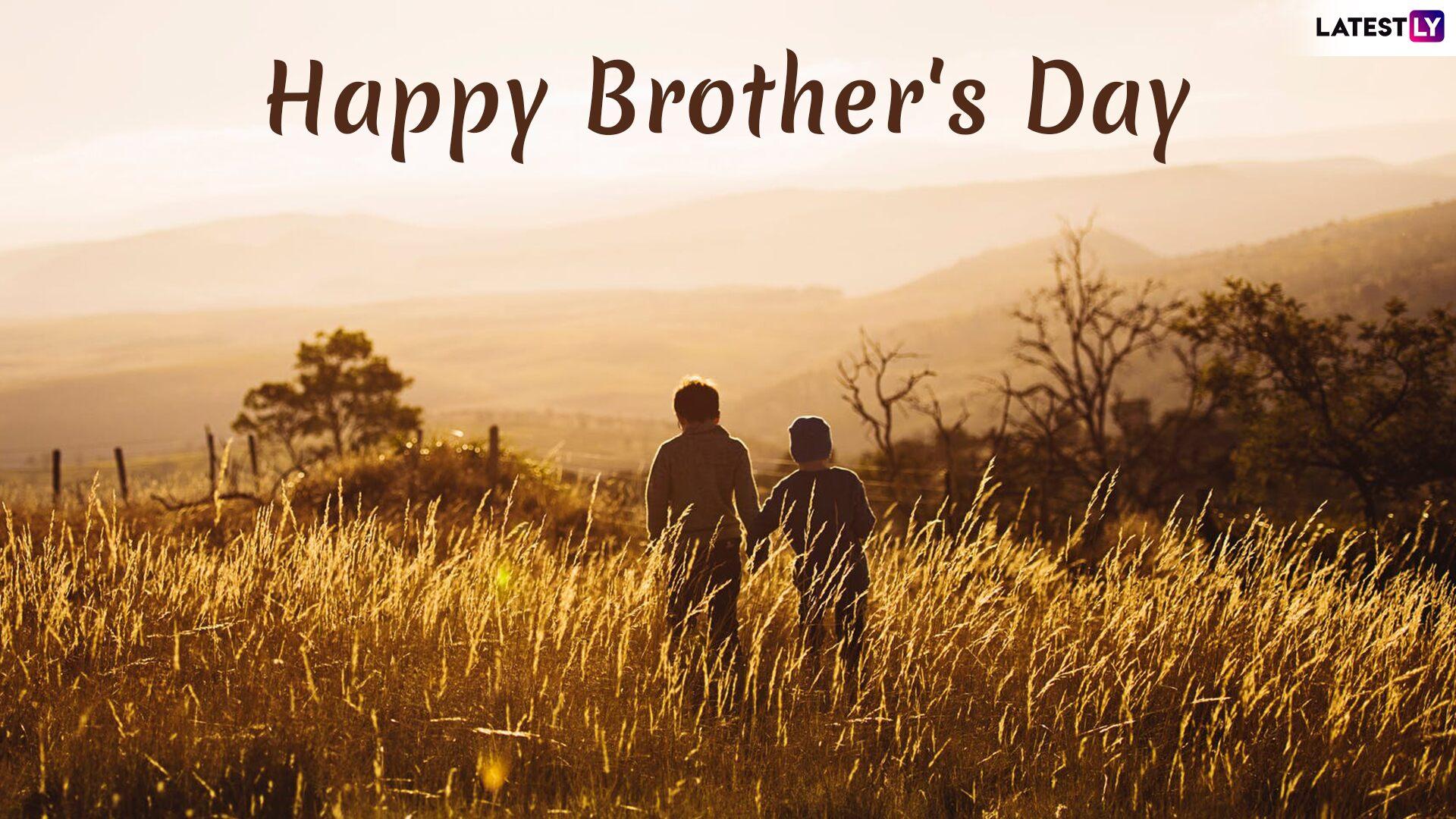 National Brother's Day Image & HD Wallpaper for Free Download