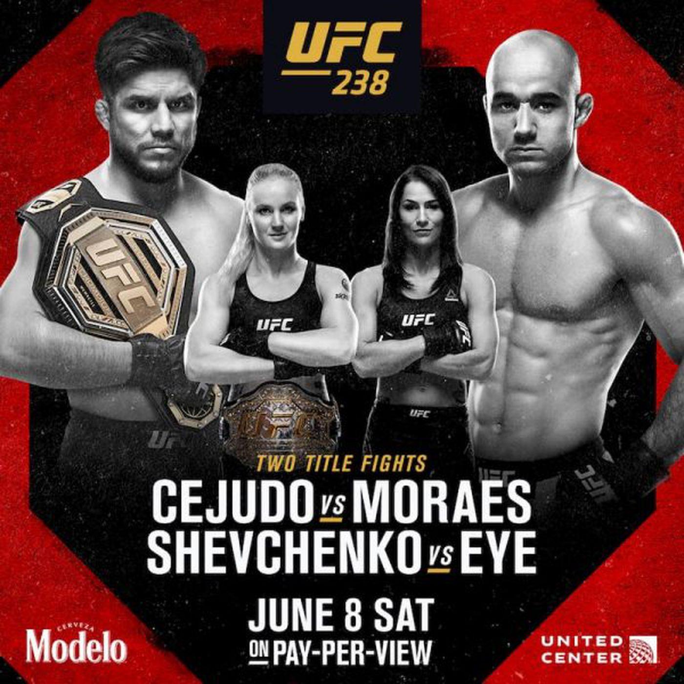 UFC 238: Cejudo vs. Moraes prelims live results, discussion, play