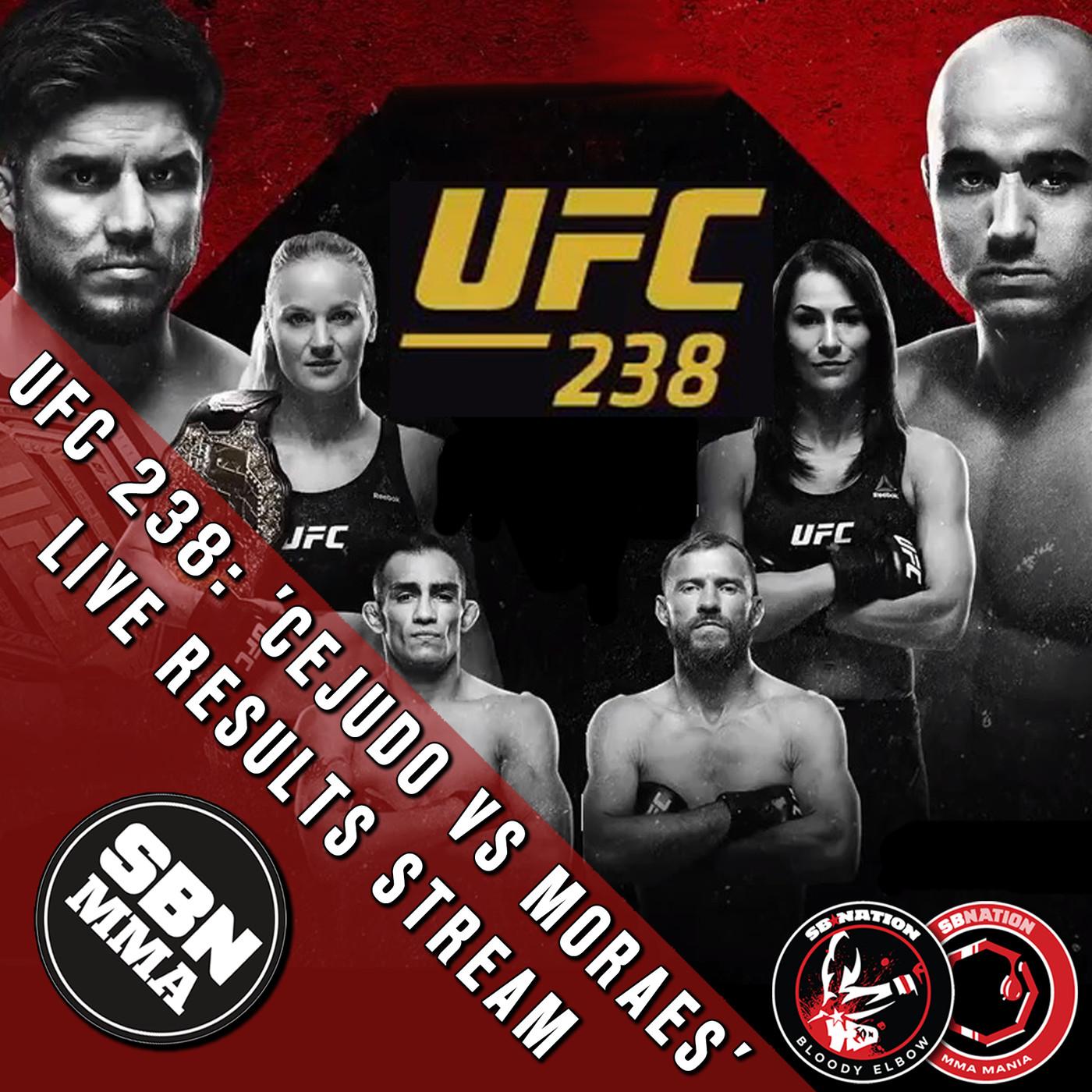 UFC 238 Radio Style PBP: Cejudo Vs Moraes, Shevchenko Vs Eye