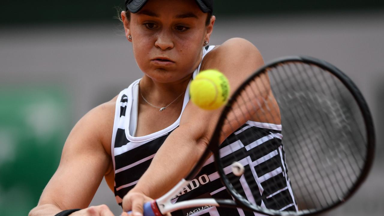 Ashleigh Barty wins the French Open women's singles placing her at