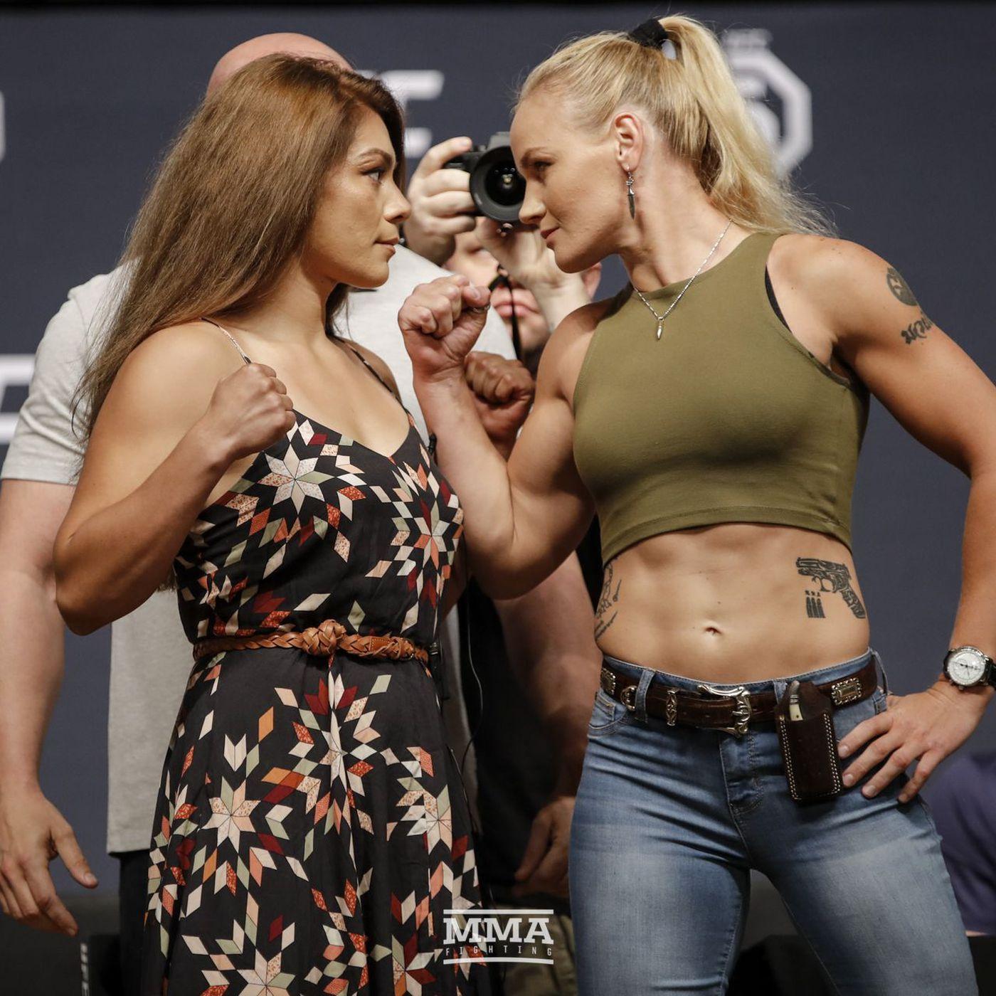 Nicco Montaño vs. Valentina Shevchenko title fight off UFC 228 card