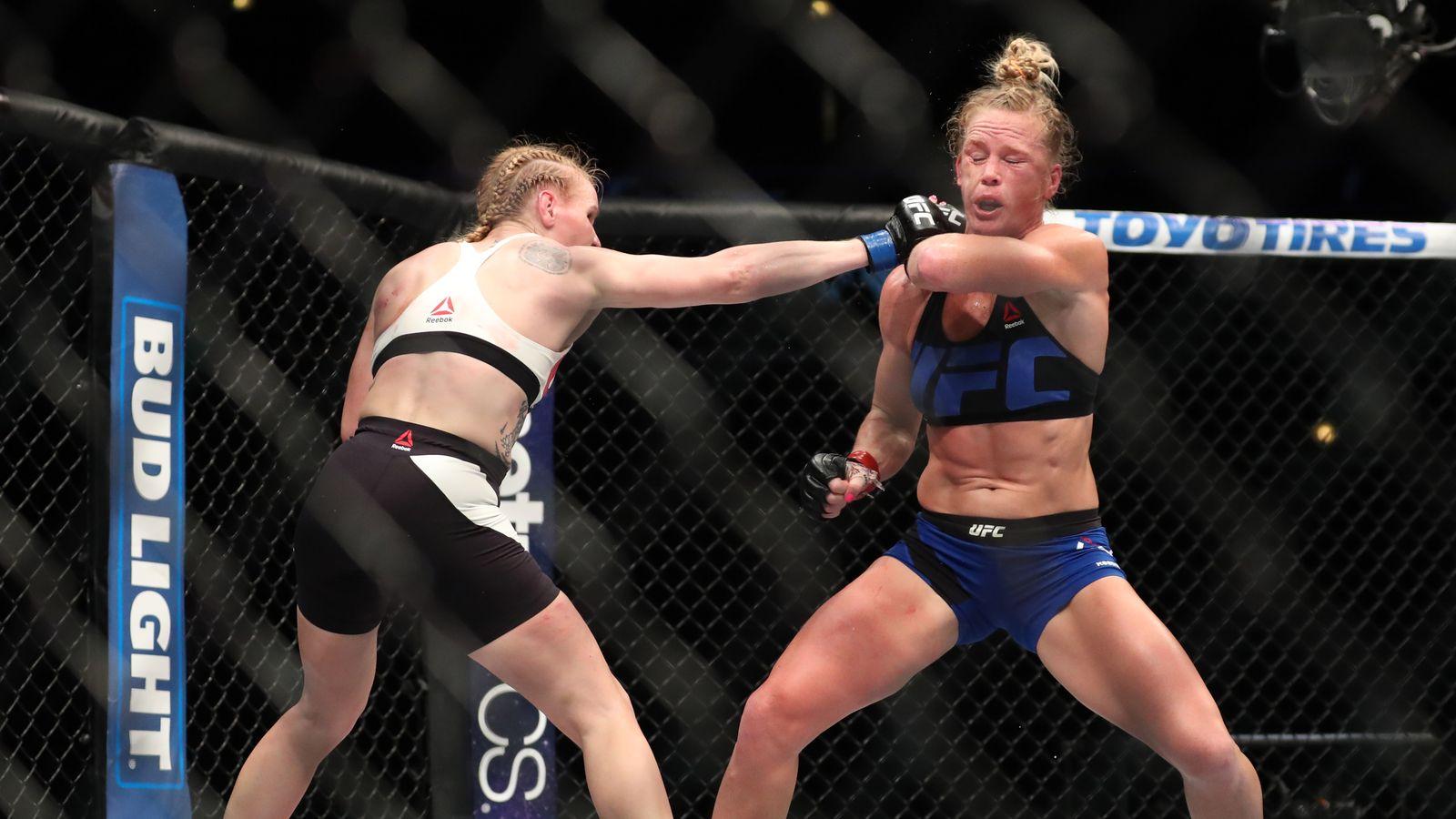 Holly Holm vs. Valentina Shevchenko full fight video highlights