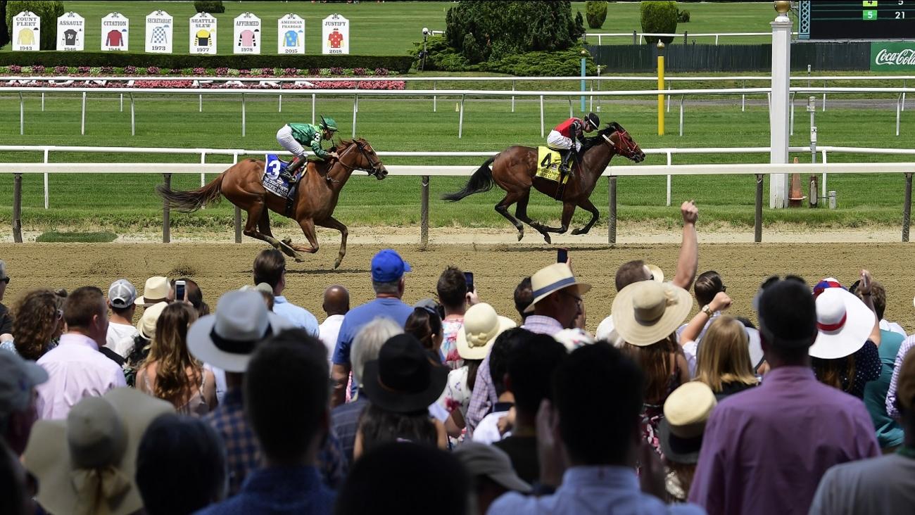 Sir Winston' wins 151st running of Belmont Stakesabc.com