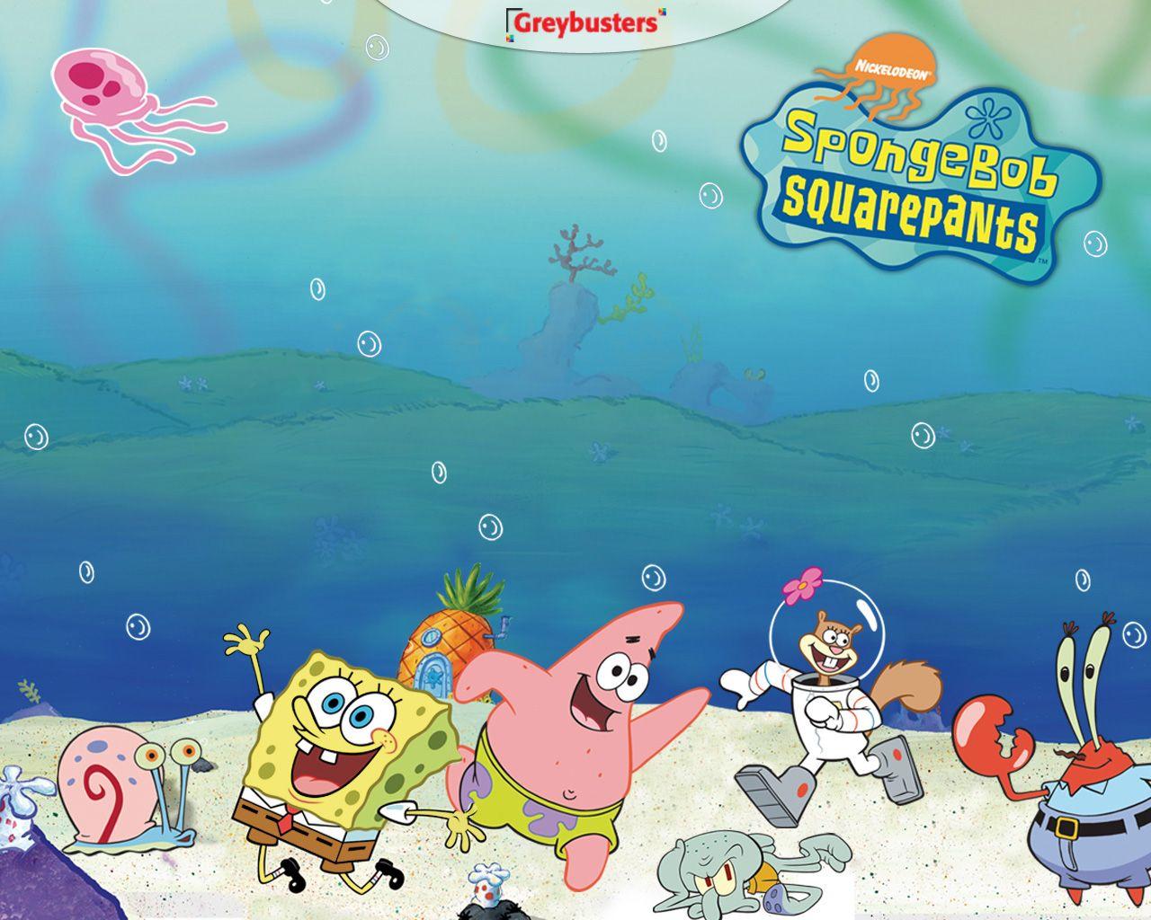 Spongebob Squarepants Wallpaper with 1280x1024 Resolution. Download