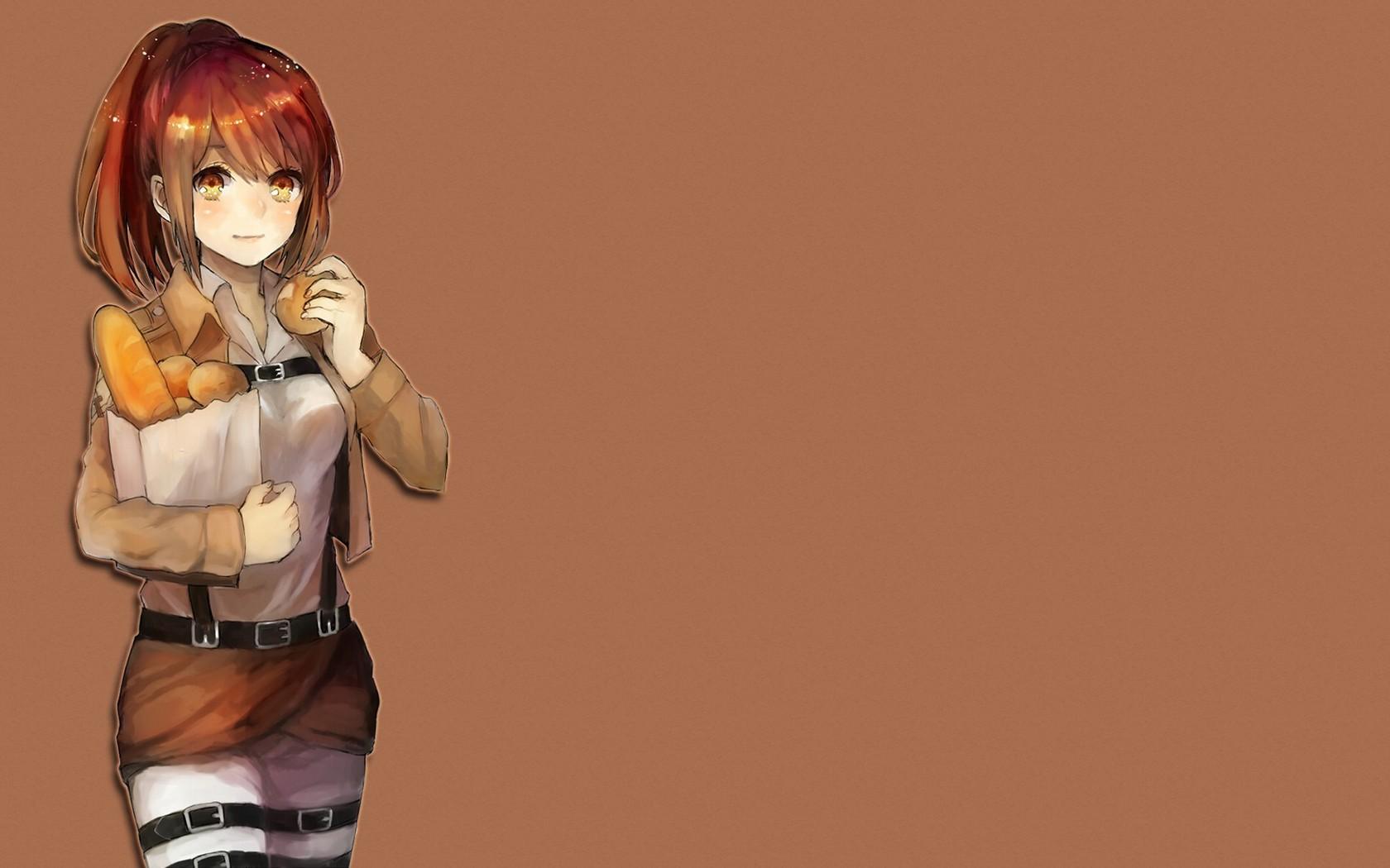 Download Download Sasha Braus Attack on Titan wallpaper 1680x1050