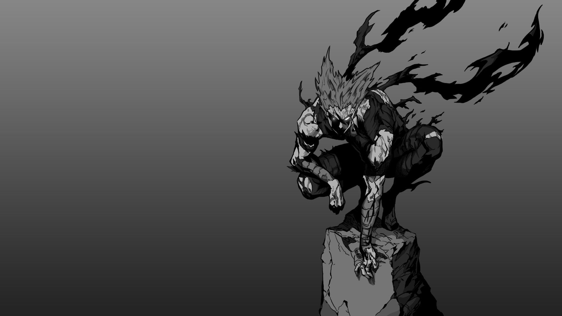 My favorite Garou pose. Took me days to redraw it. First post here