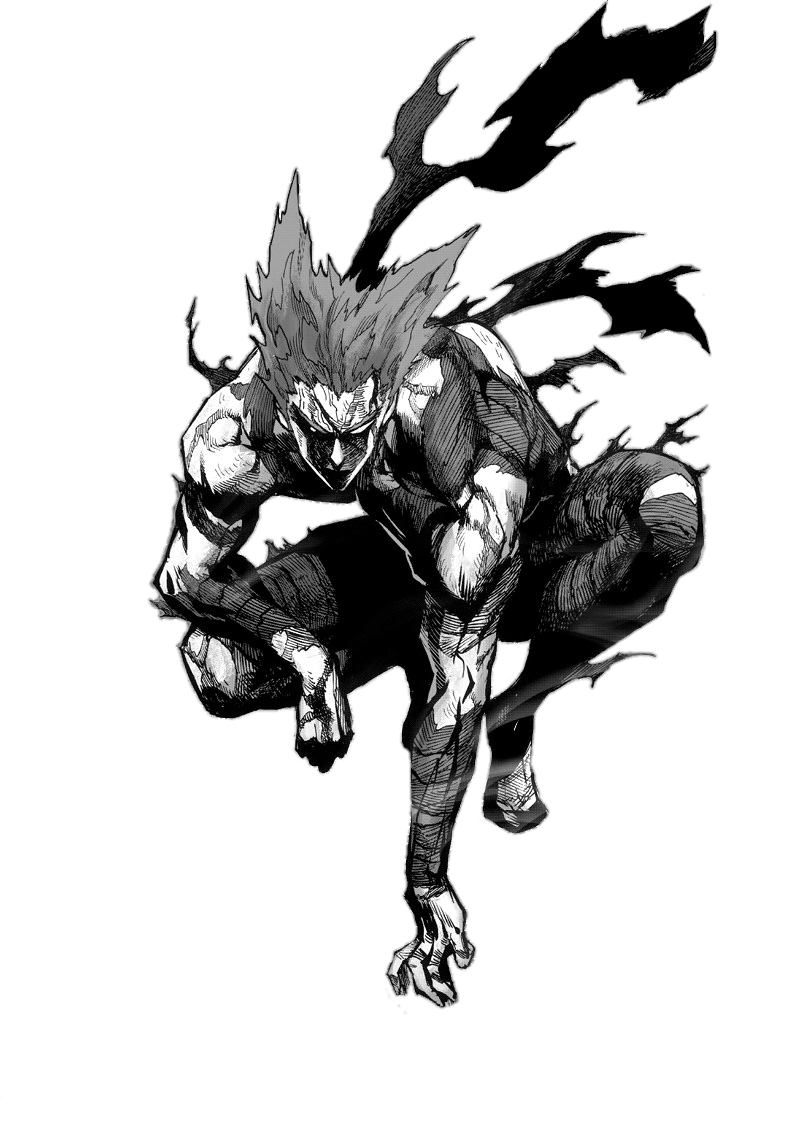 I cleaned up Garou's it's time to hunt without the background