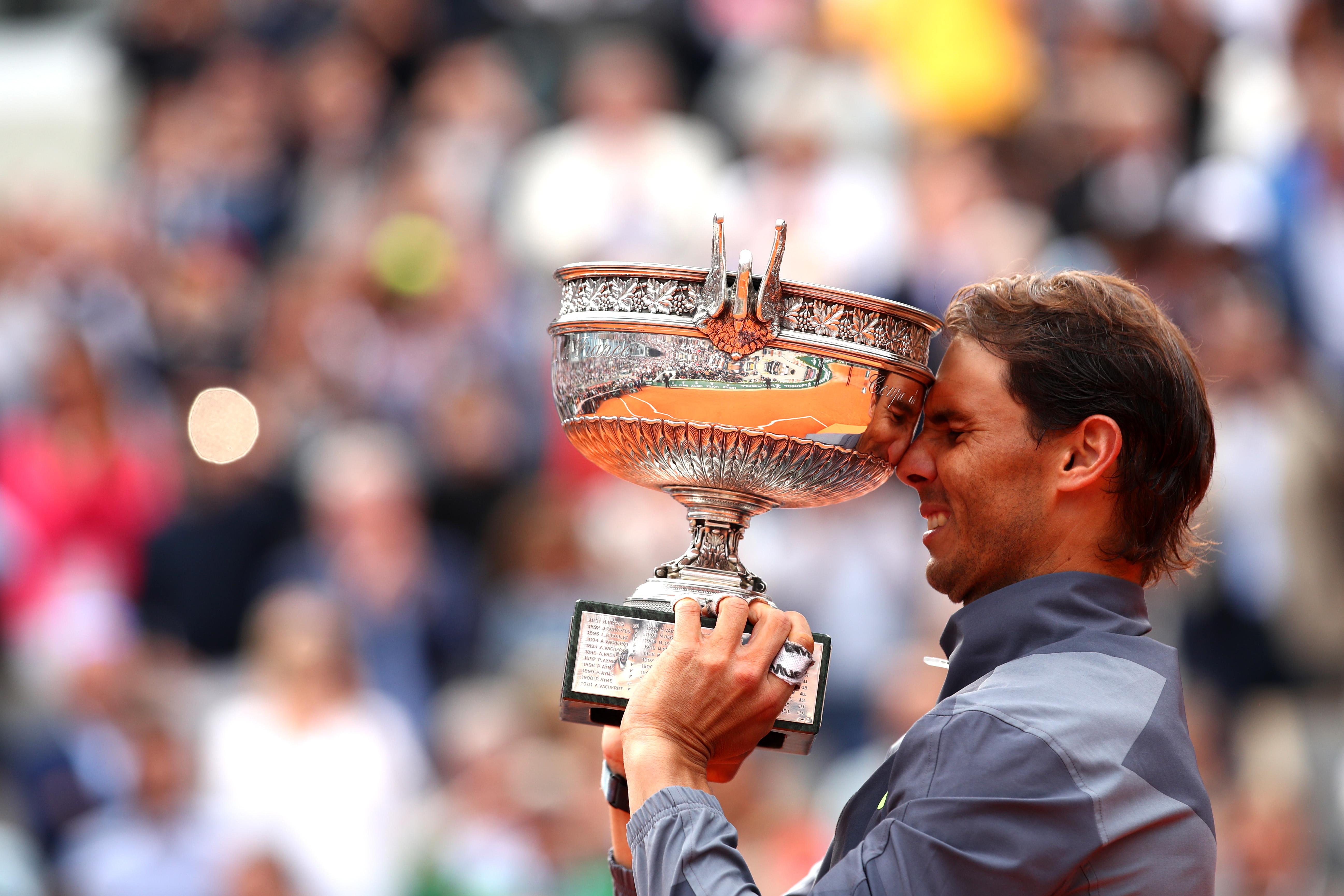 French Open: Rafael Nadal has beautiful reaction to winning 18th major