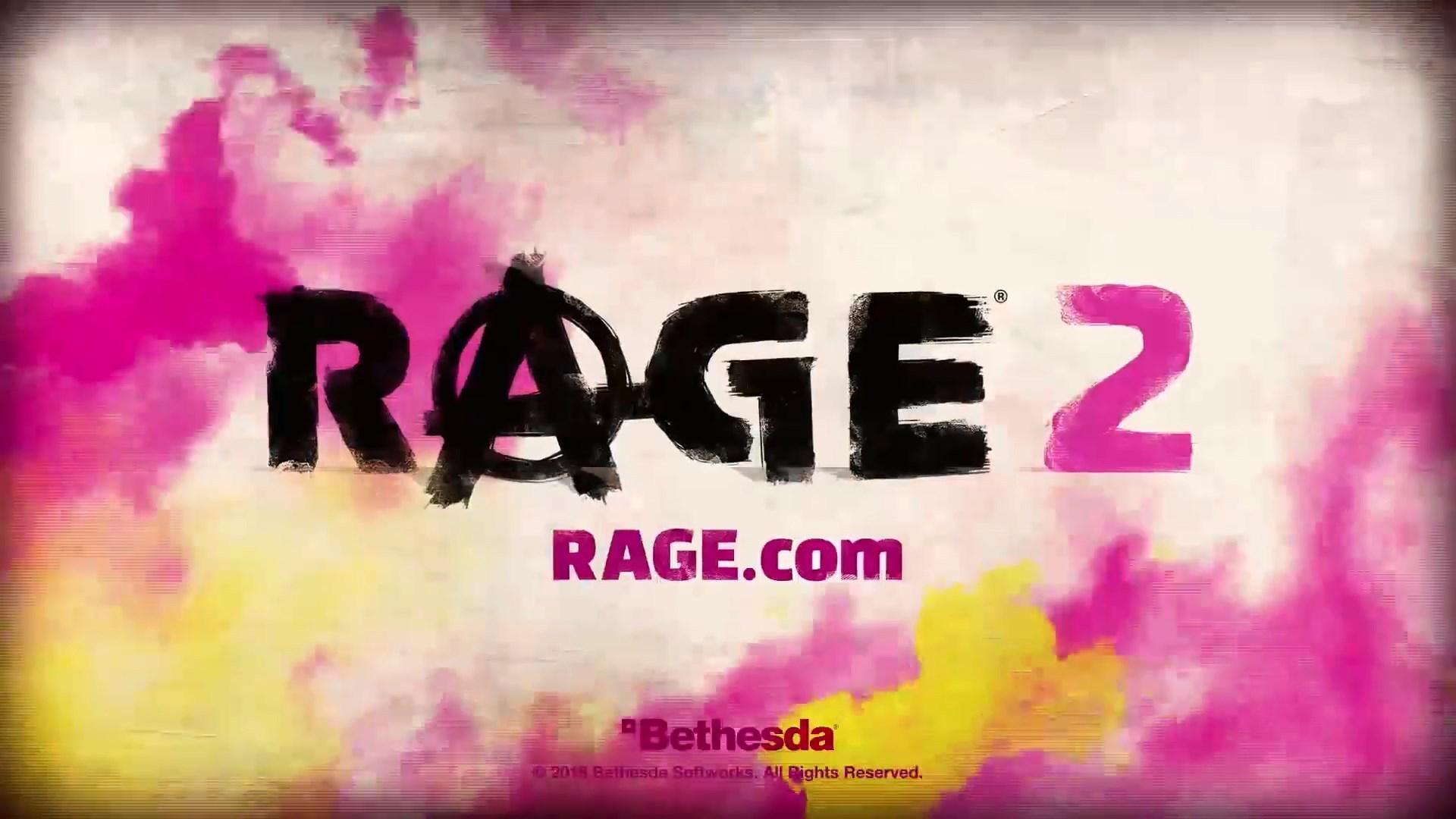 E3 Bethesda Announcement: Rage 2