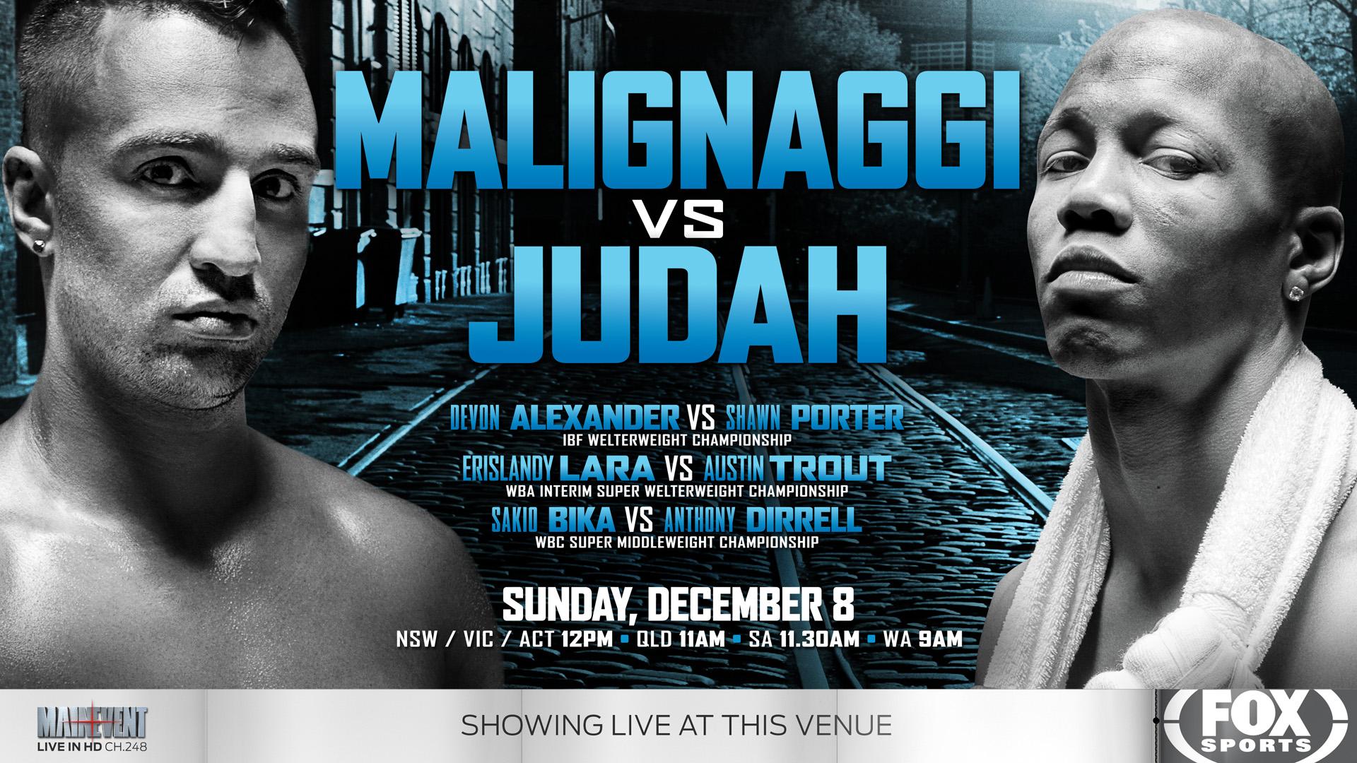Boxing Discussion Thread: Zab Judah V Paulie Malignaggi, Alexander V
