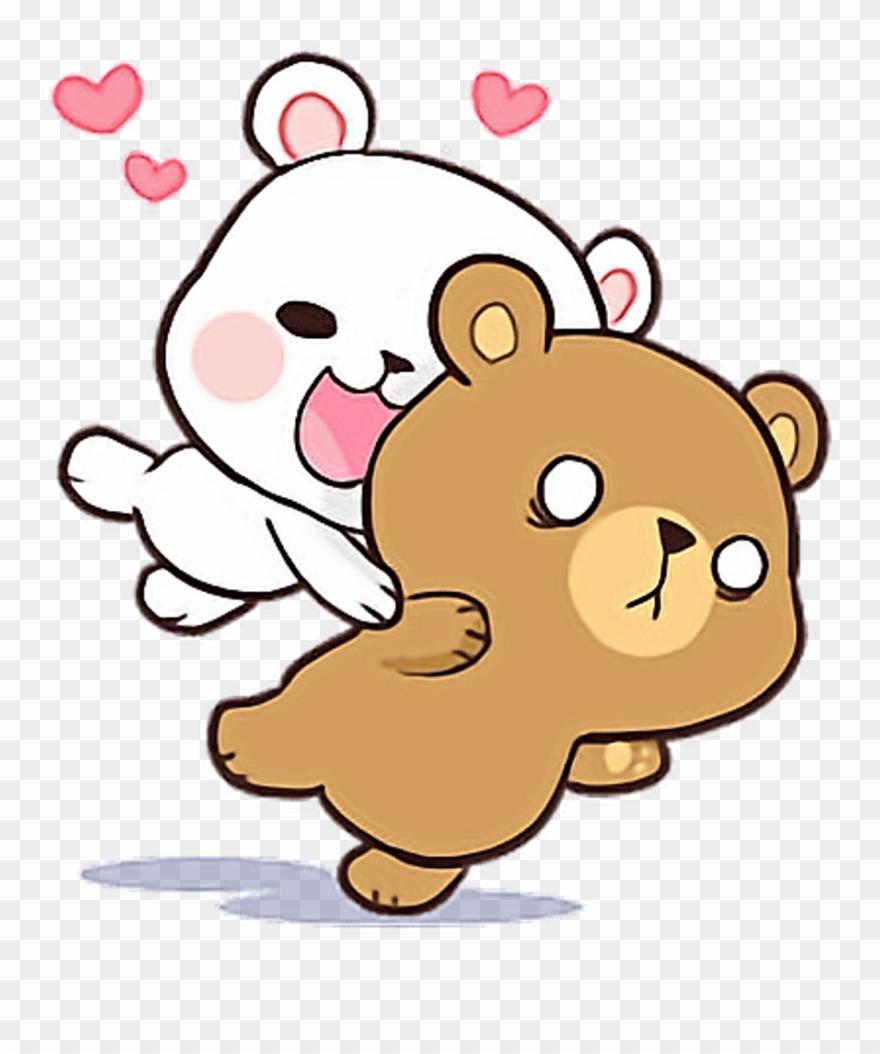 Lovely Bear Love Heart Soft Inlove Stalker Friendship