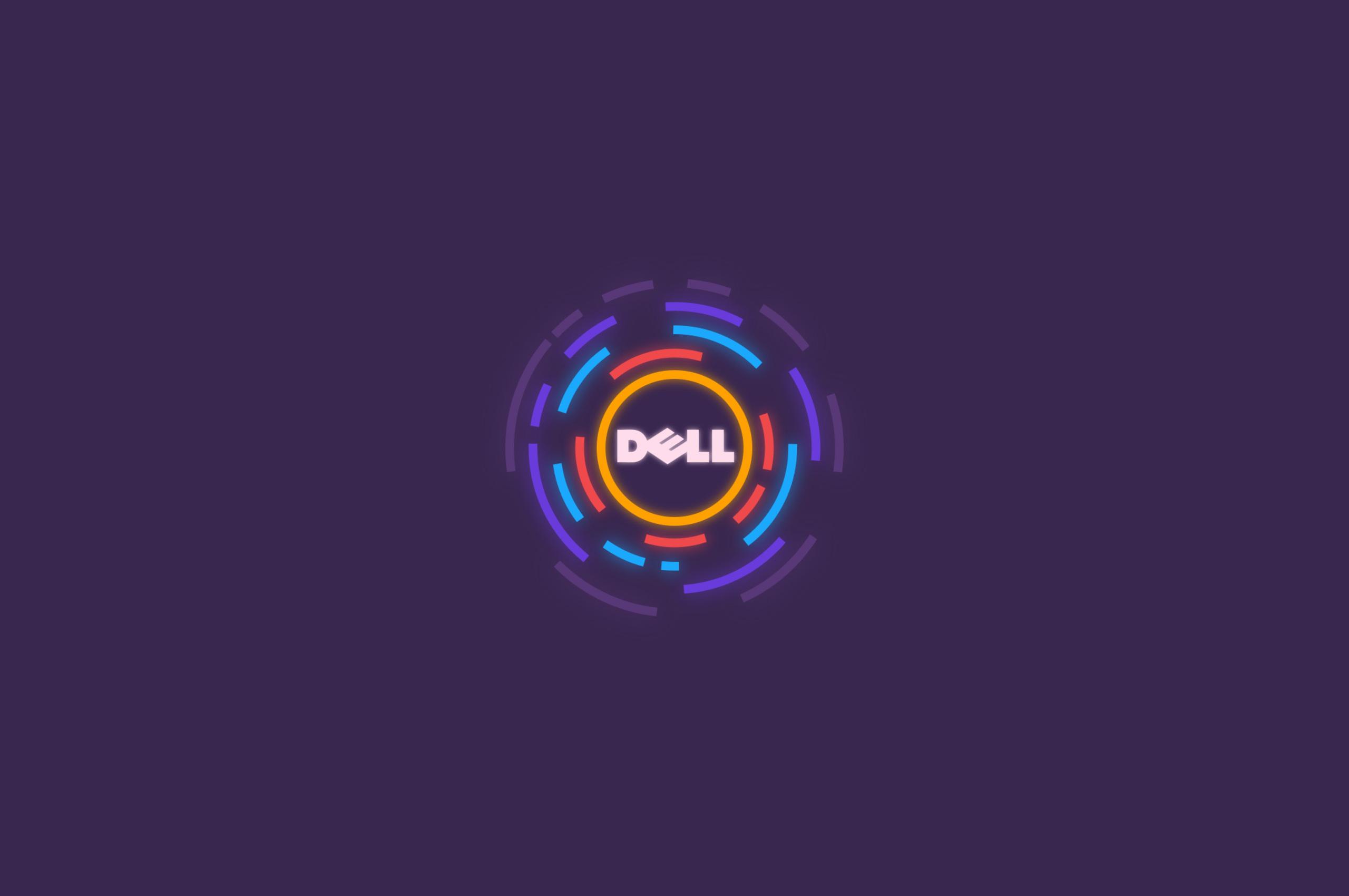 Dell Logo Minimalism Chromebook Pixel HD 4k Wallpaper