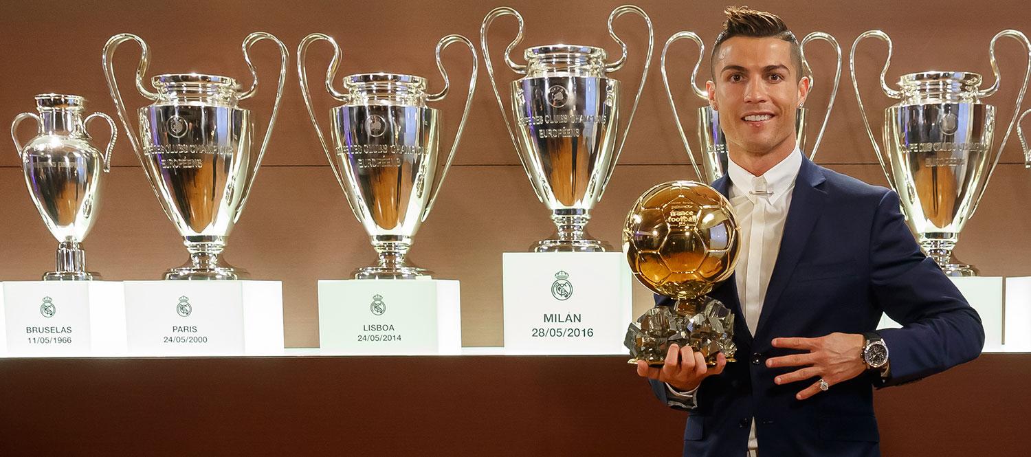 Cristiano Ronaldo, Ballon d'Or 2016. Real Madrid CF