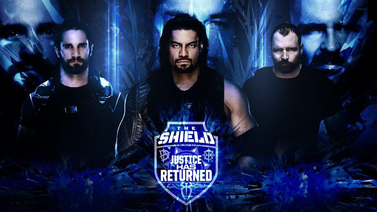 Lucio Rodrigues Reigns, Seth Rollins and Dean Ambrose Wallpaper #TheShield #WWE #RAW