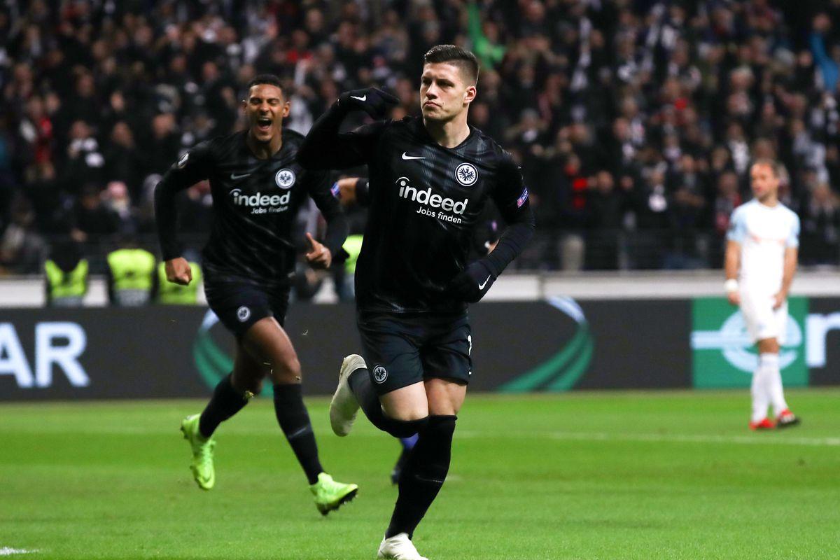 Luka Jovic says he's 'flattered' to hear of interest from Barcelona