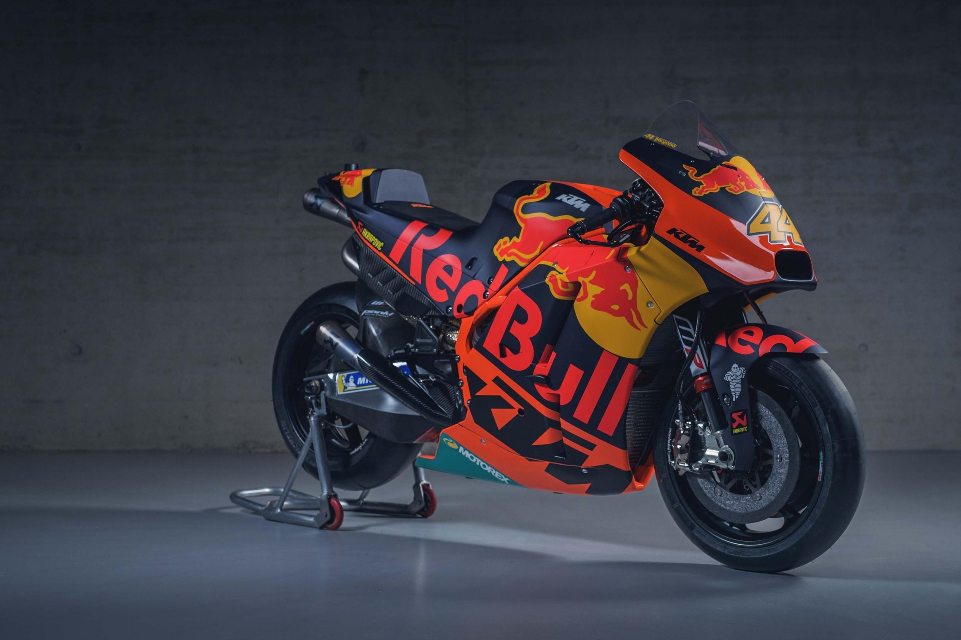 Download 3240x2160 Ktm, Redbull, Motogp, Sport Bike Wallpaper