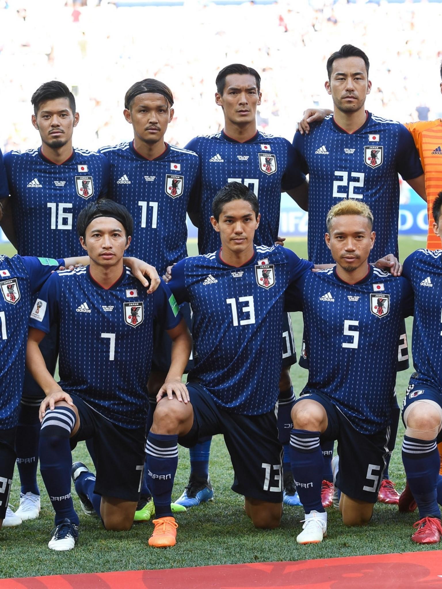 Download 1536x2048 Japan National Football Team Wallpaper for Apple