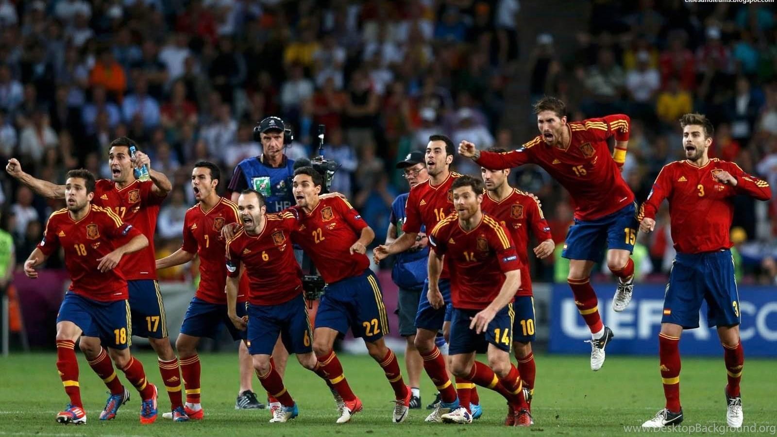 Spain Football Team Wallpaper Desktop Background