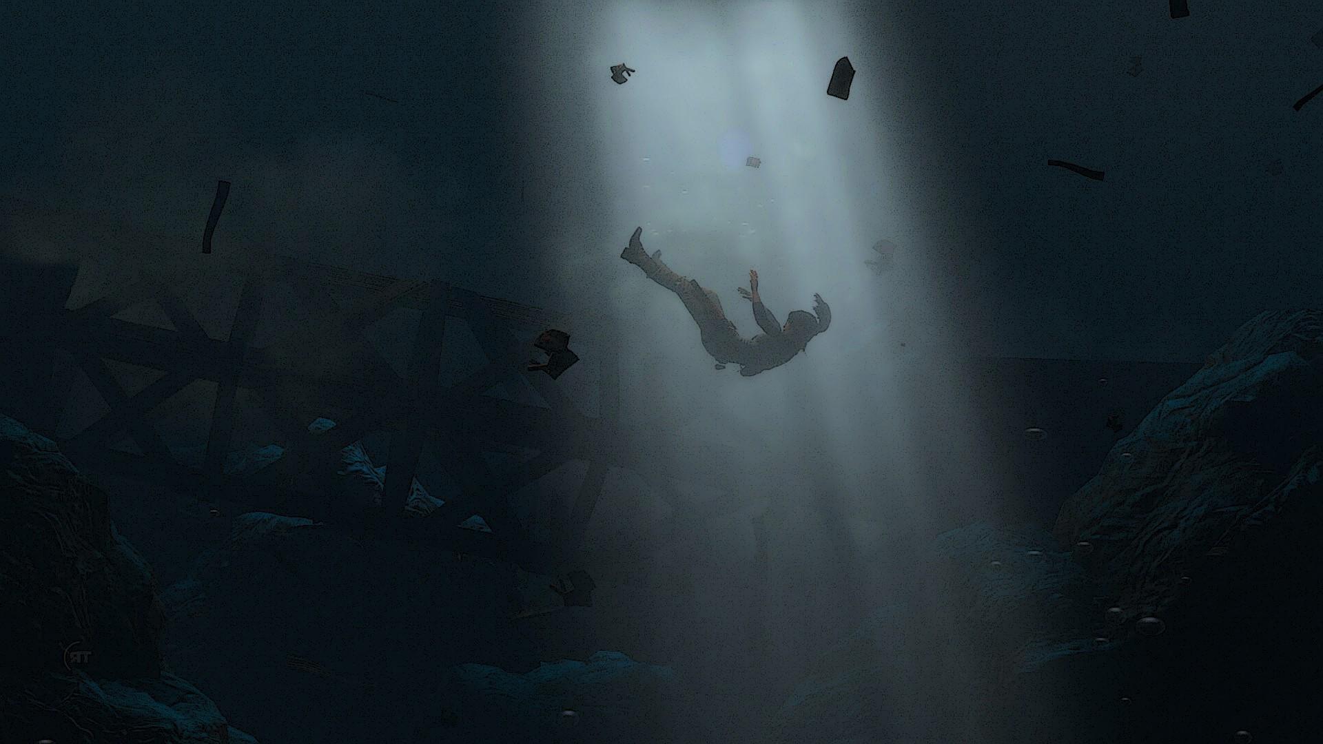 lara croft rise of the tomb raider square enix underwater