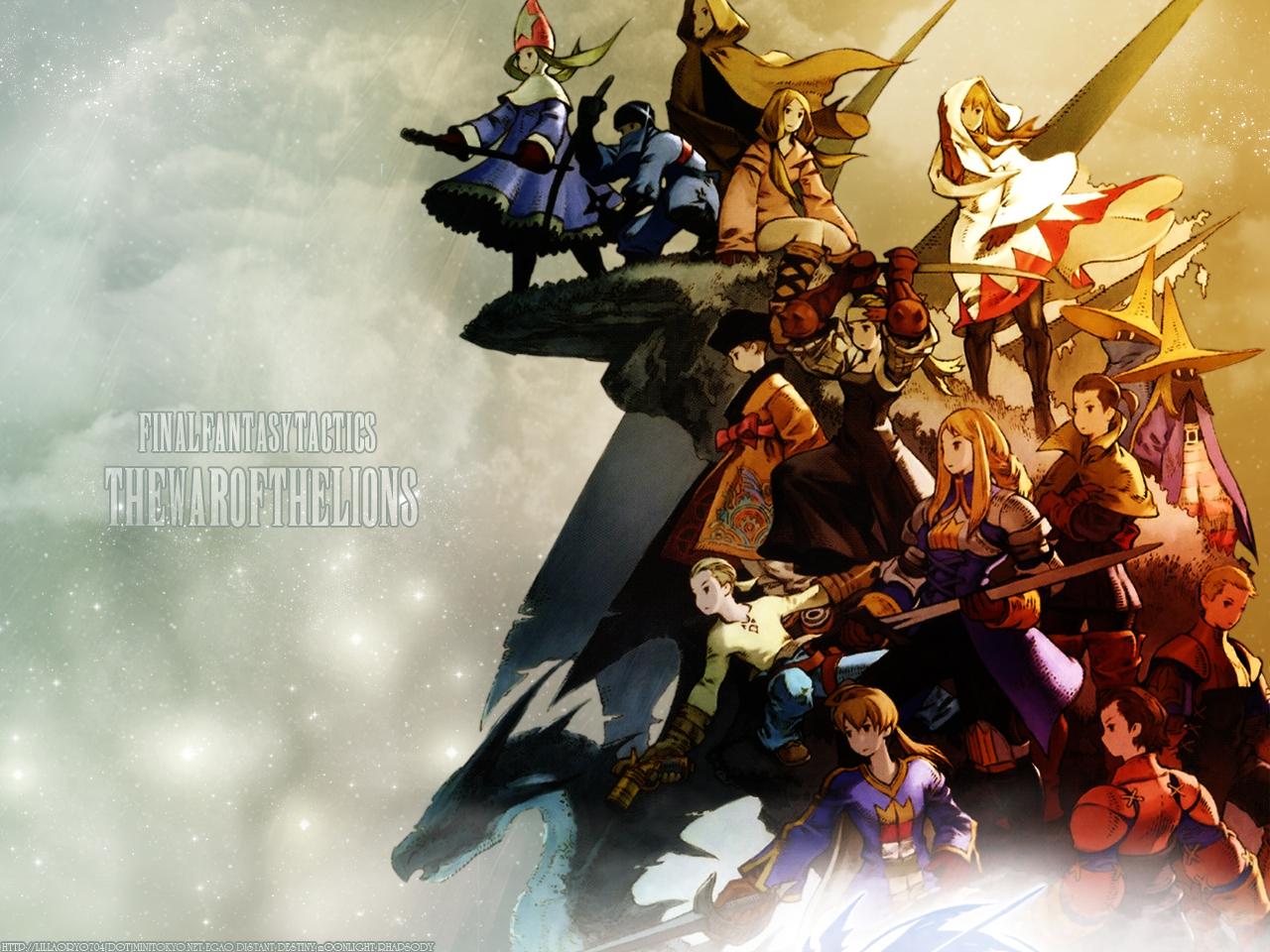 Final Fantasy Tactics Wallpaper: [.:The War Of The Lions:.]