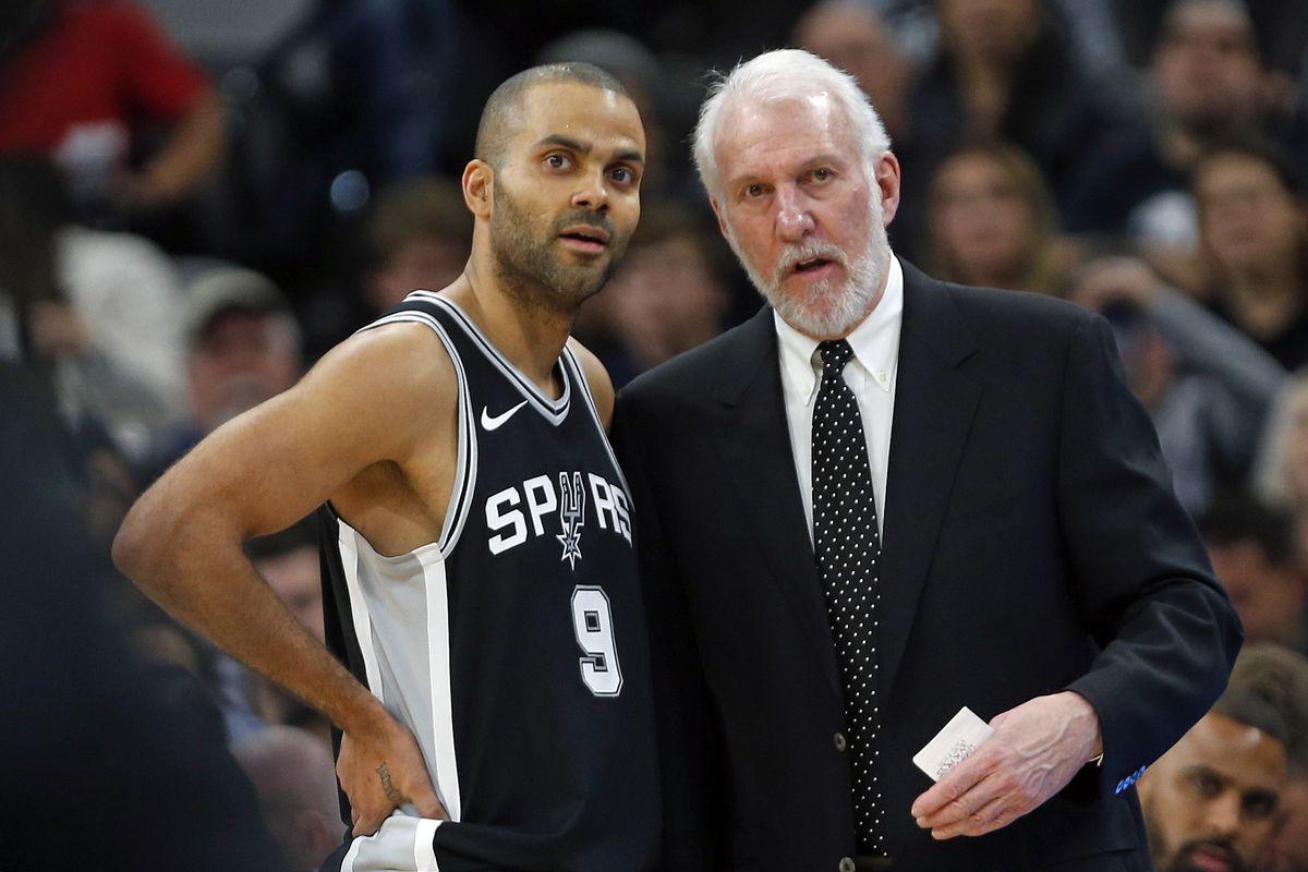 Tony Parker and Gregg Popovich hit 850 wins together The Rock