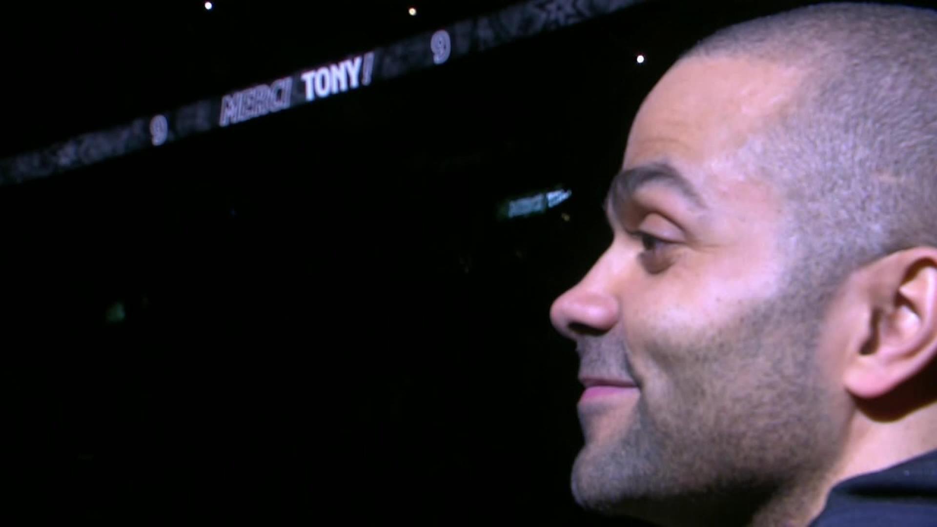Spurs Pay Tribute To Tony Parker
