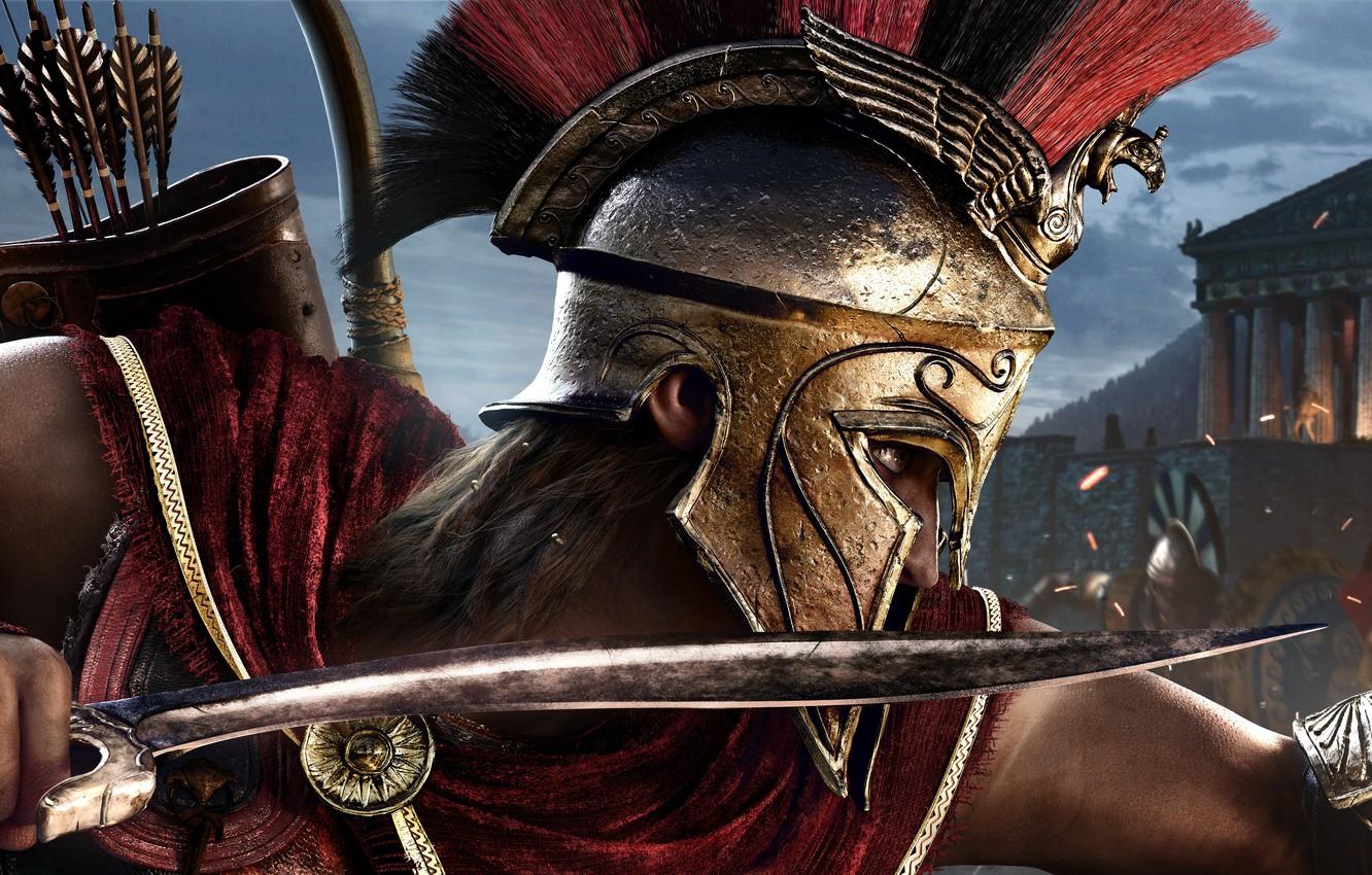 Wallpaper warrior, Ubisoft, Assassin's Creed, Odyssey, E3 2018