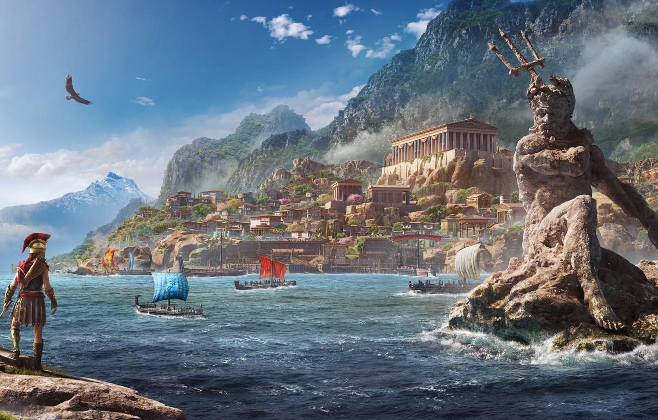 Wallpaper Ubisoft, Assassin's Creed, Odyssey, E3 Assassin's
