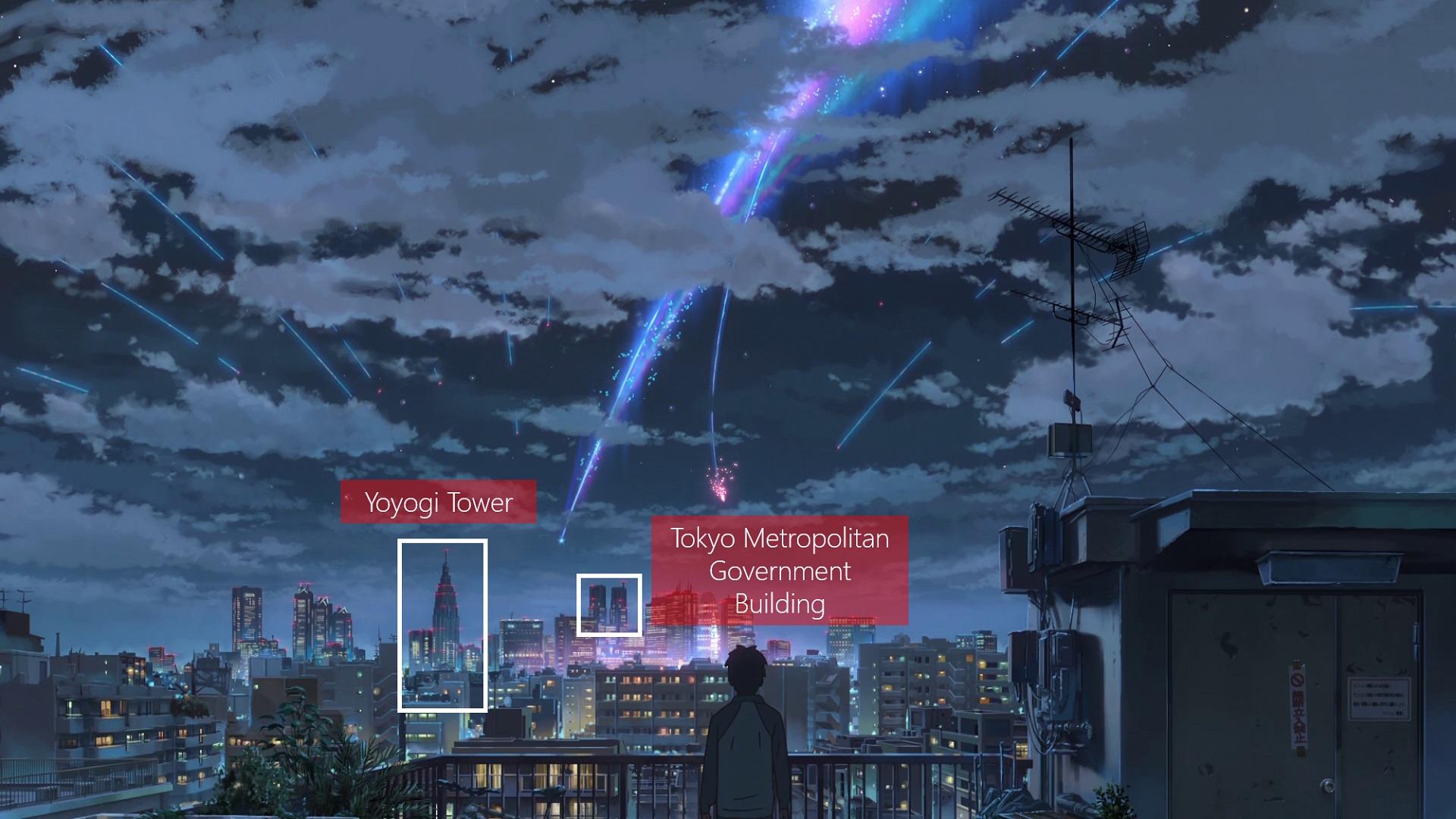 A Photogrammetry Exercise in Kimi no Na wa (Your Name): Determining