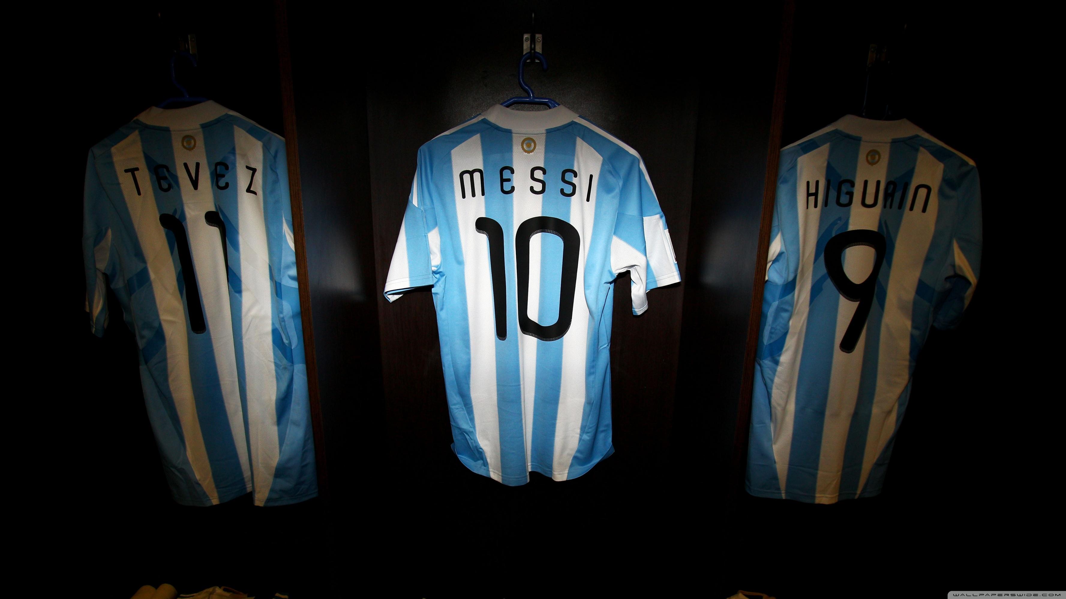 Argentina National Team Shirts ❤ 4K HD Desktop Wallpaper for 4K