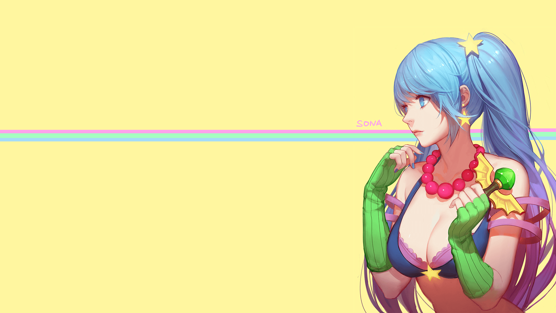 Sona (League Of Legends) HD Wallpaper and Background Image