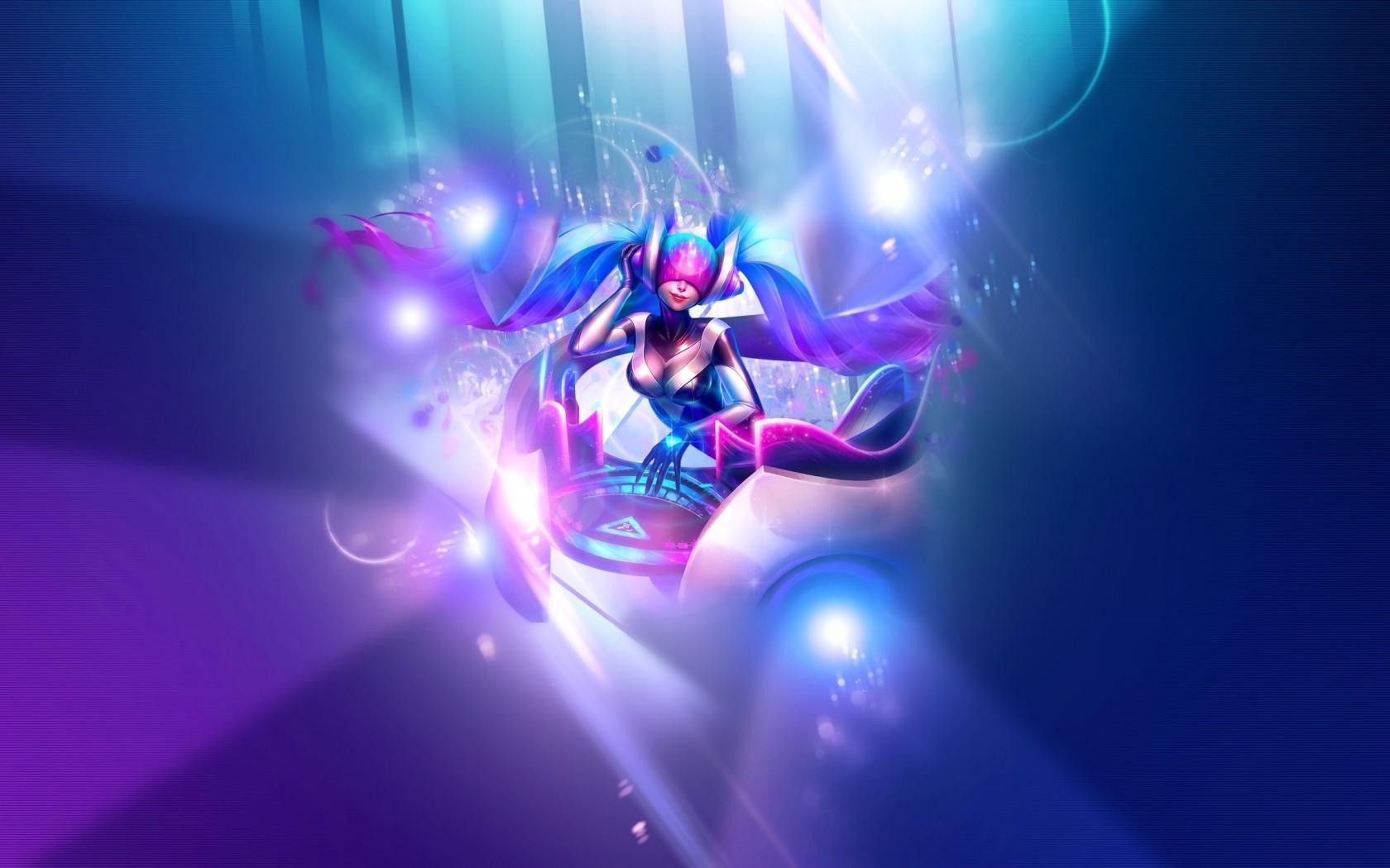 Download 1680x1050 Dj Sona, League Of Legends, Electro Music