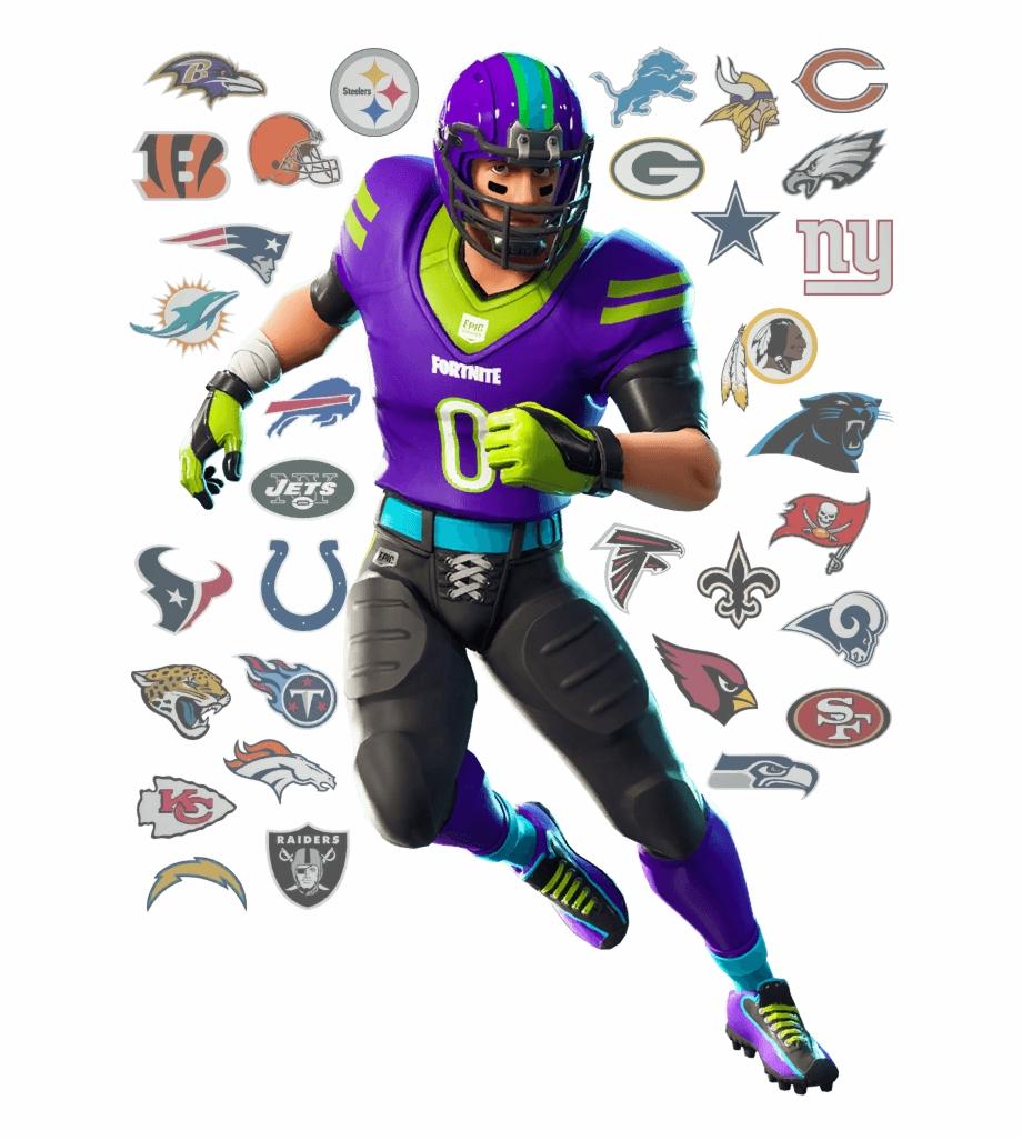 Nfl Male Fortnite Football Skins Free PNG Image