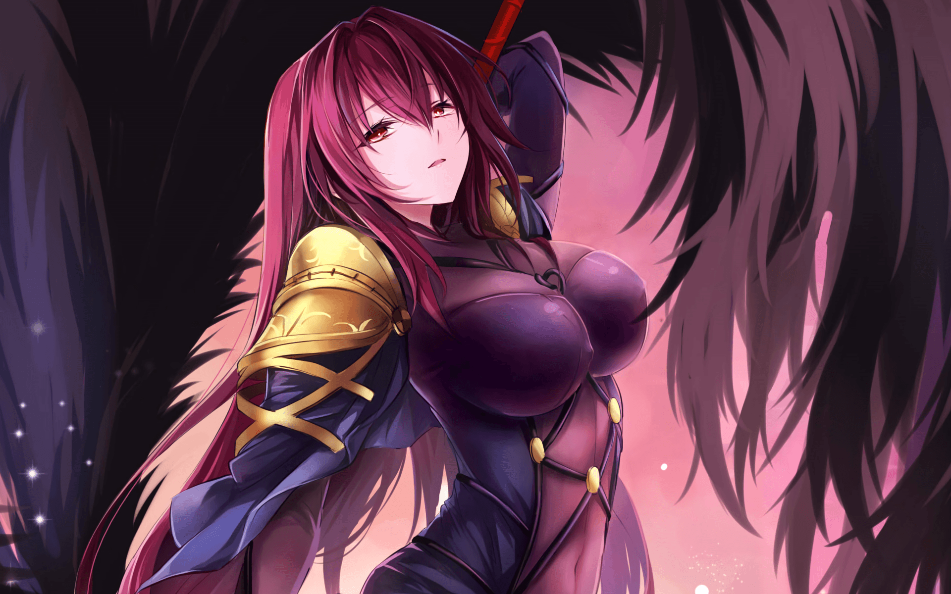 Scathach (Fate Grand Order) HD Wallpaper