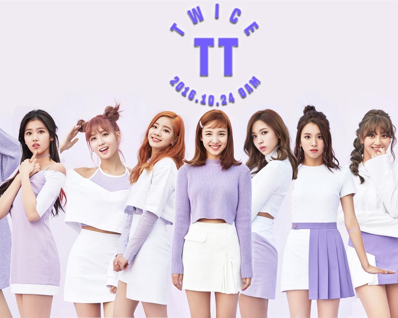 TWICE, Korean Music Girls 05 640x960 IPhone 4 4S Wallpaper