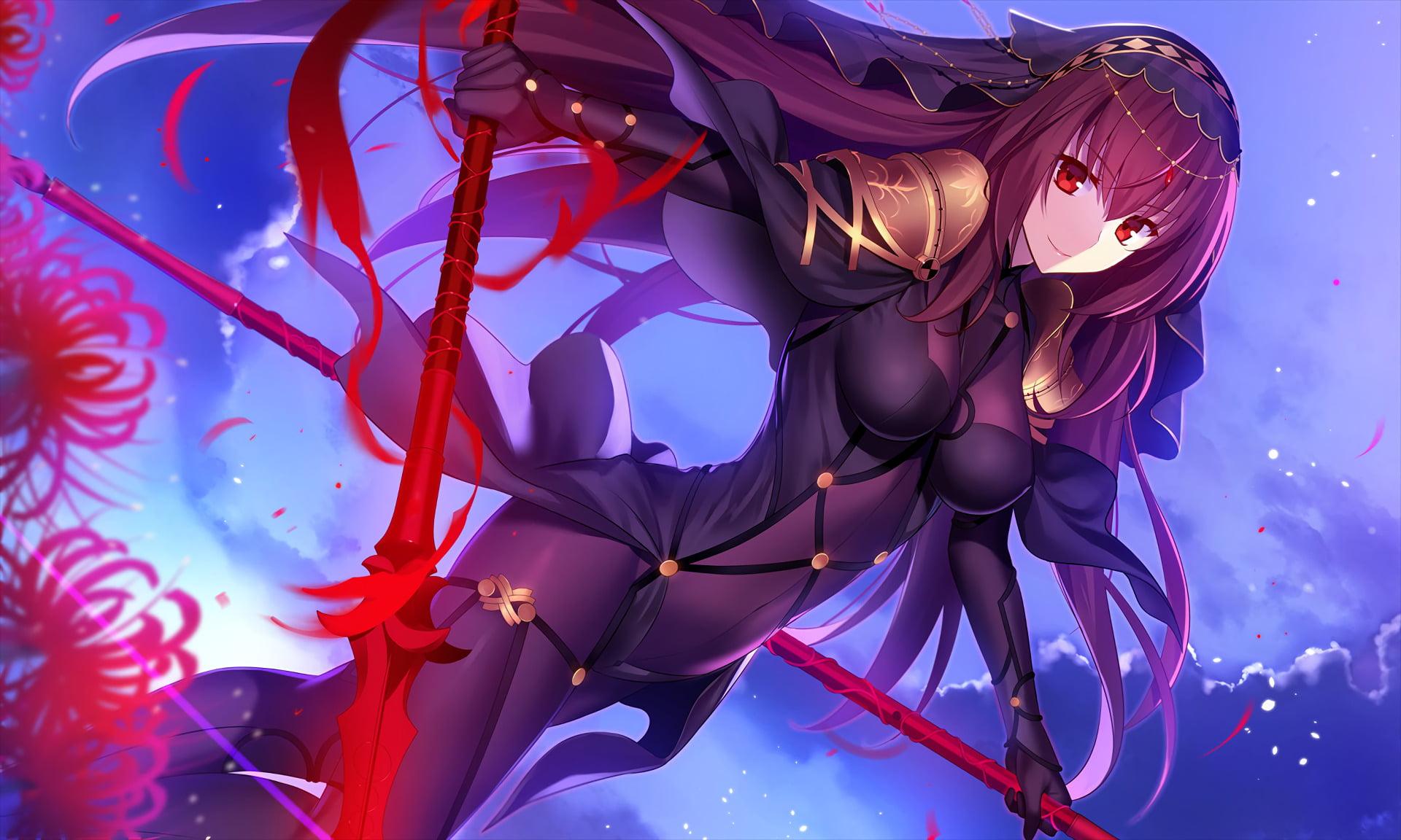 Scathach ( Fate Grand Order ) 1080P, 2K, 4K, 5K HD Wallpaper Free