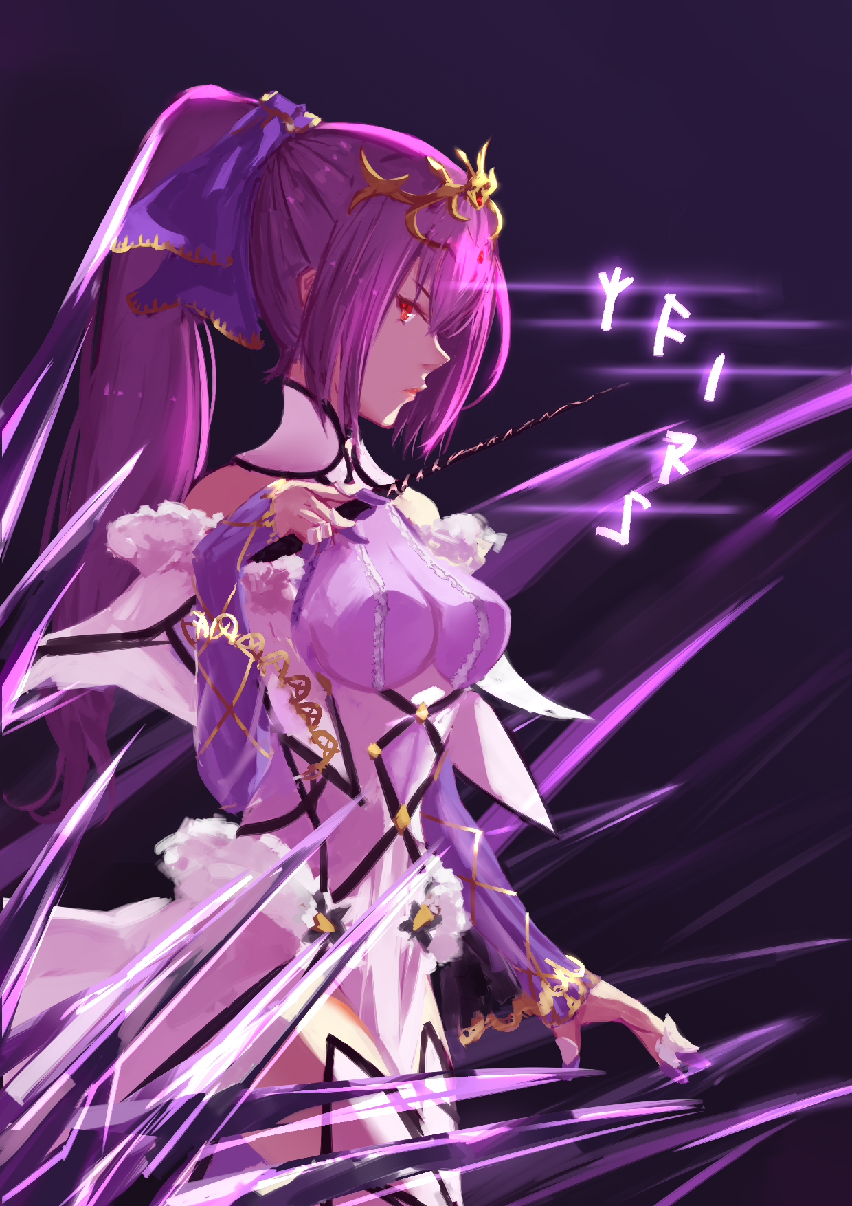 Caster (Scathach Skadi) (Fate Grand Order) Anime