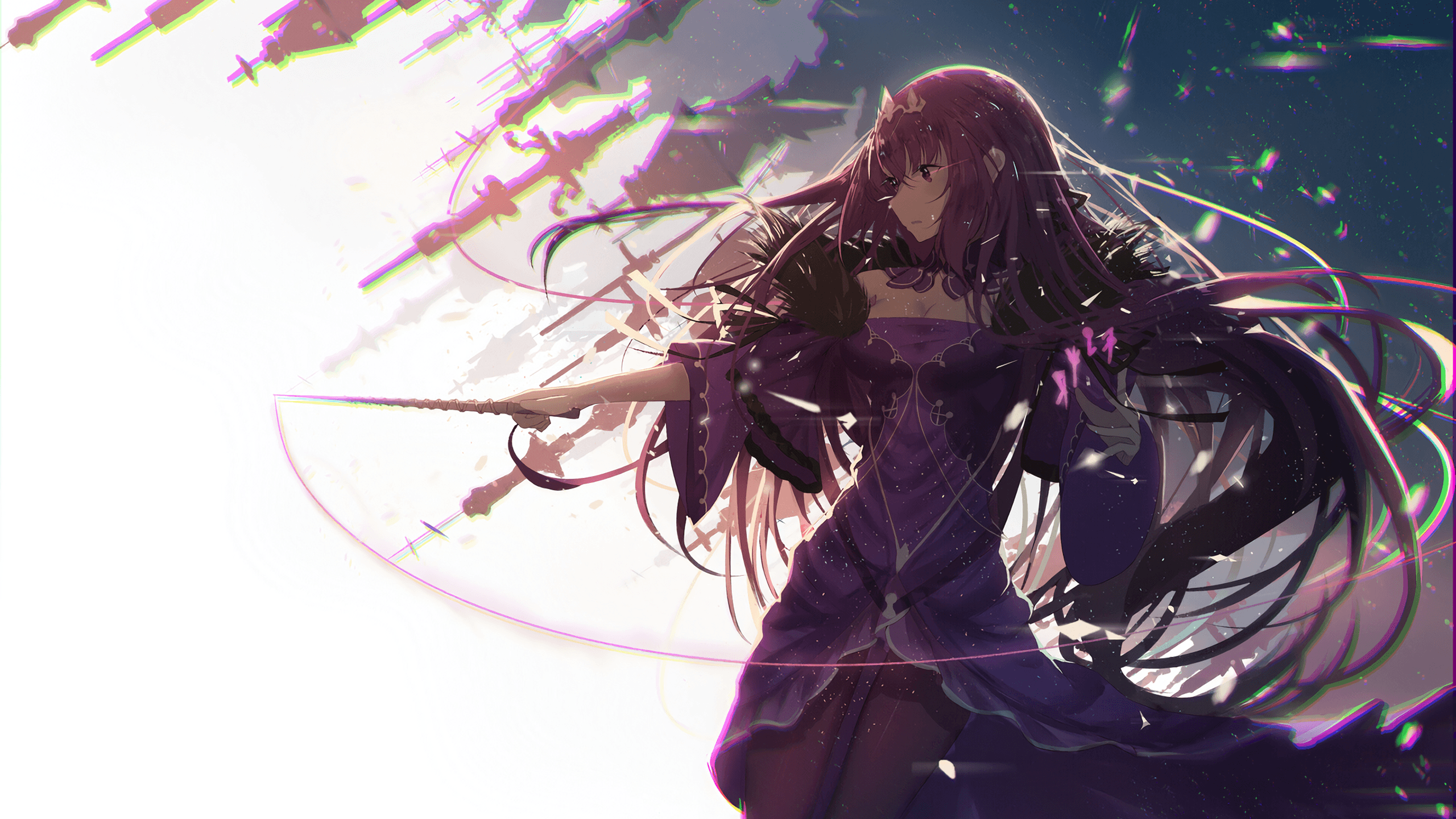 Scathach Caster [Fate GO] [2560x1440]