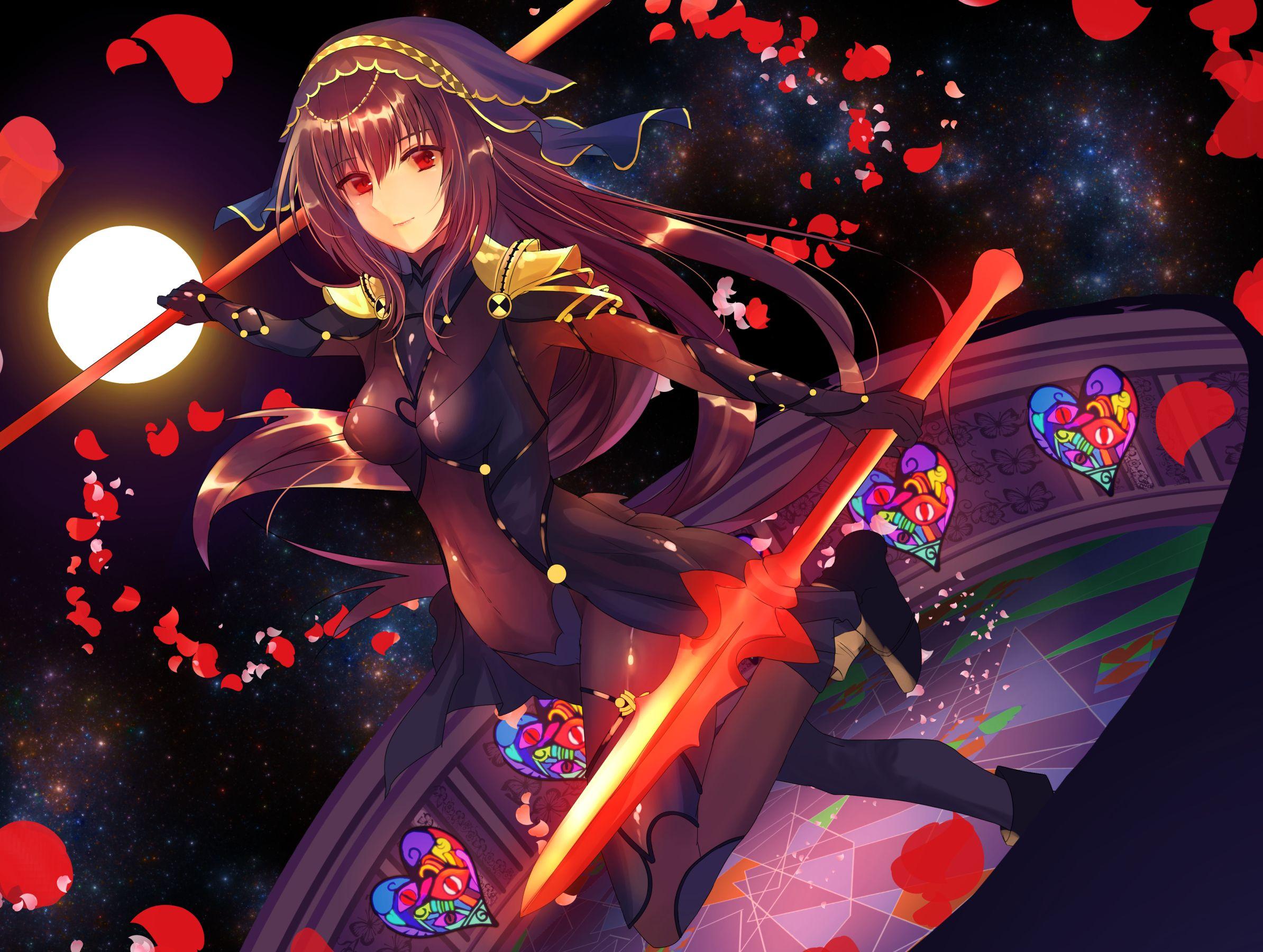 Scathach. Scathach fate, Fate grand order lancer