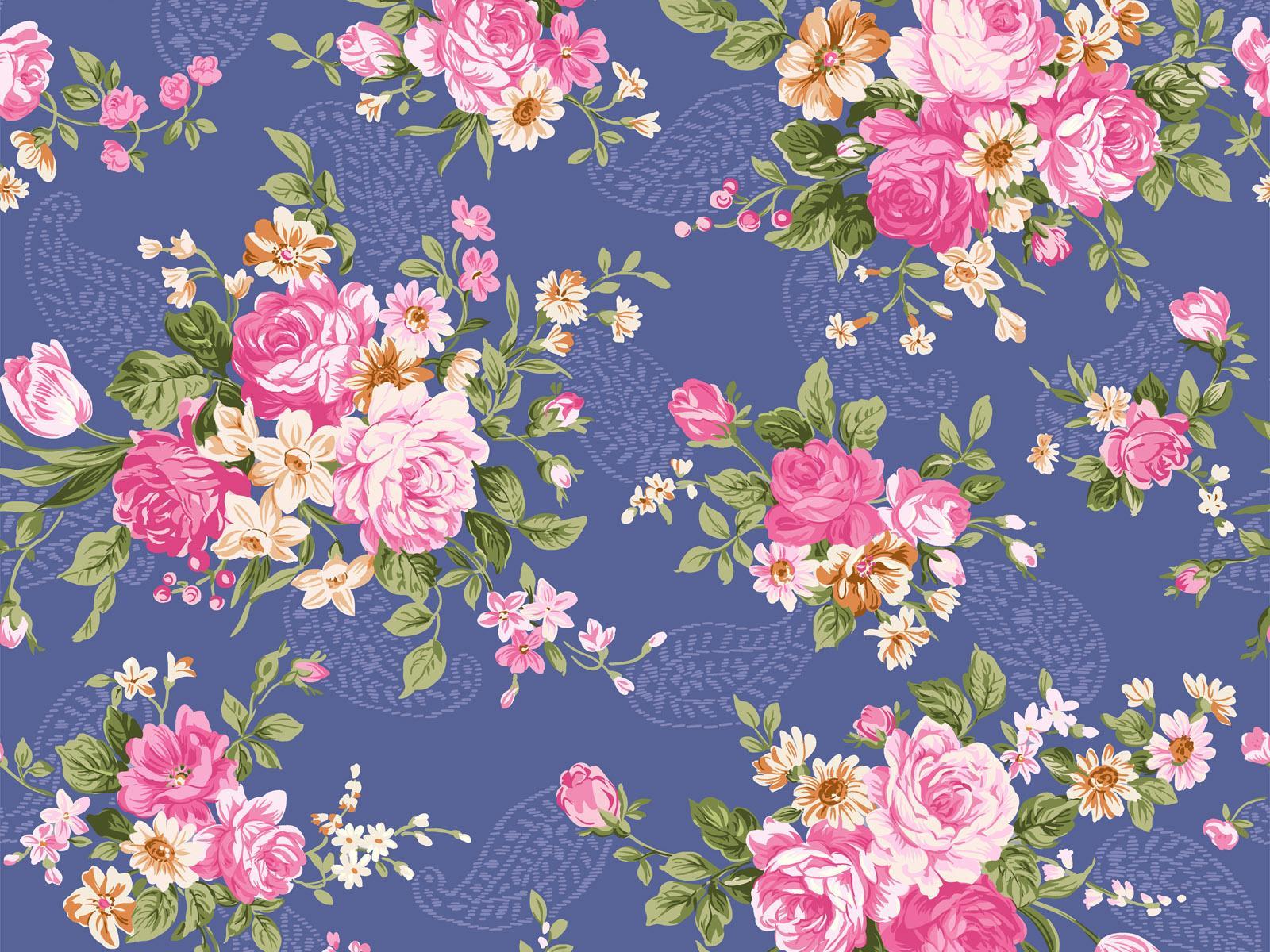 Download Flower Pattern Wallpaper Wallpaper For your