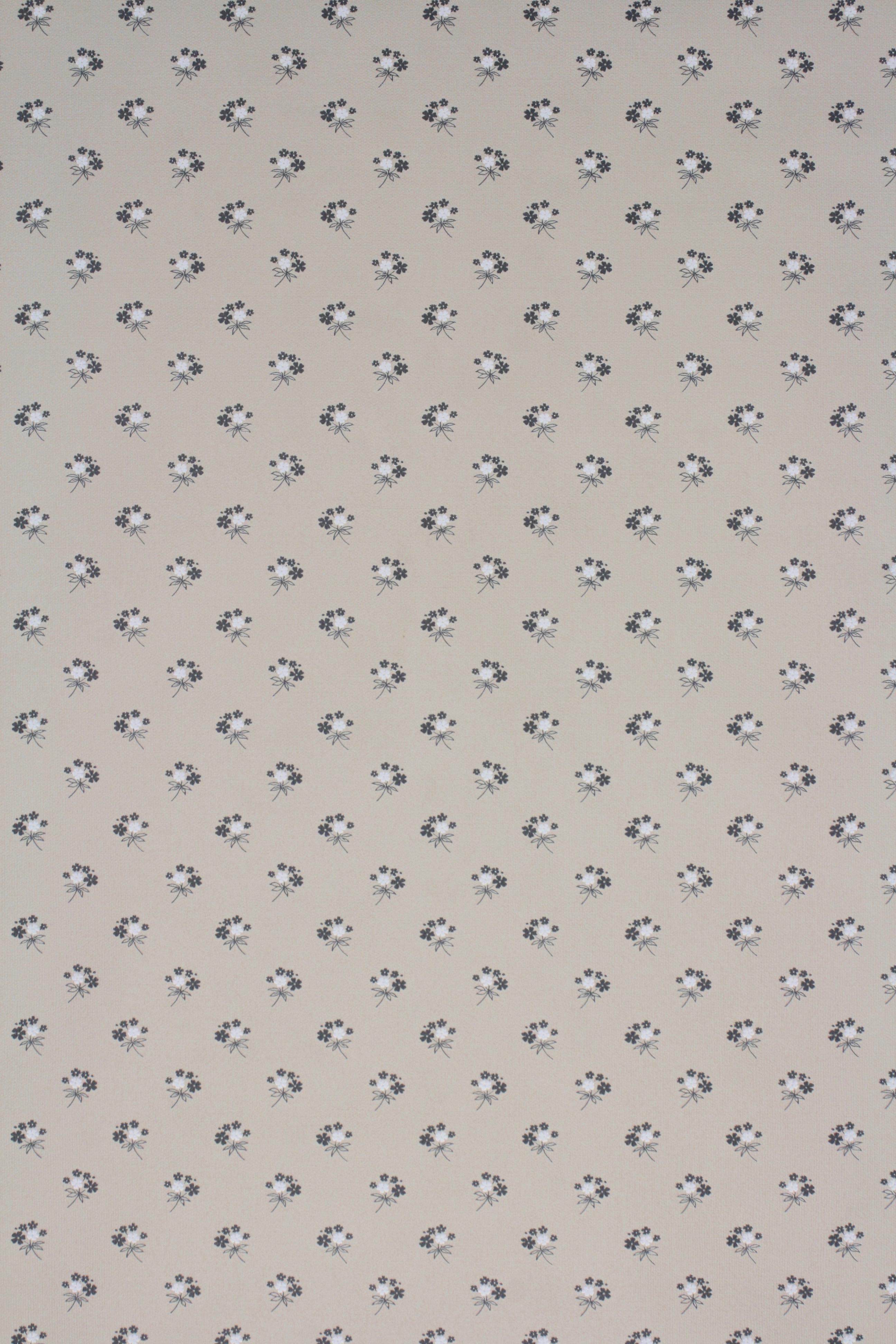 Small Pattern Floral Wallpaper