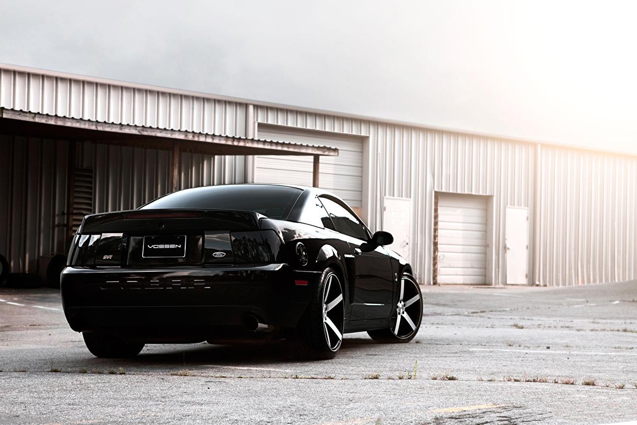 Ford Mustang Black Wallpaper