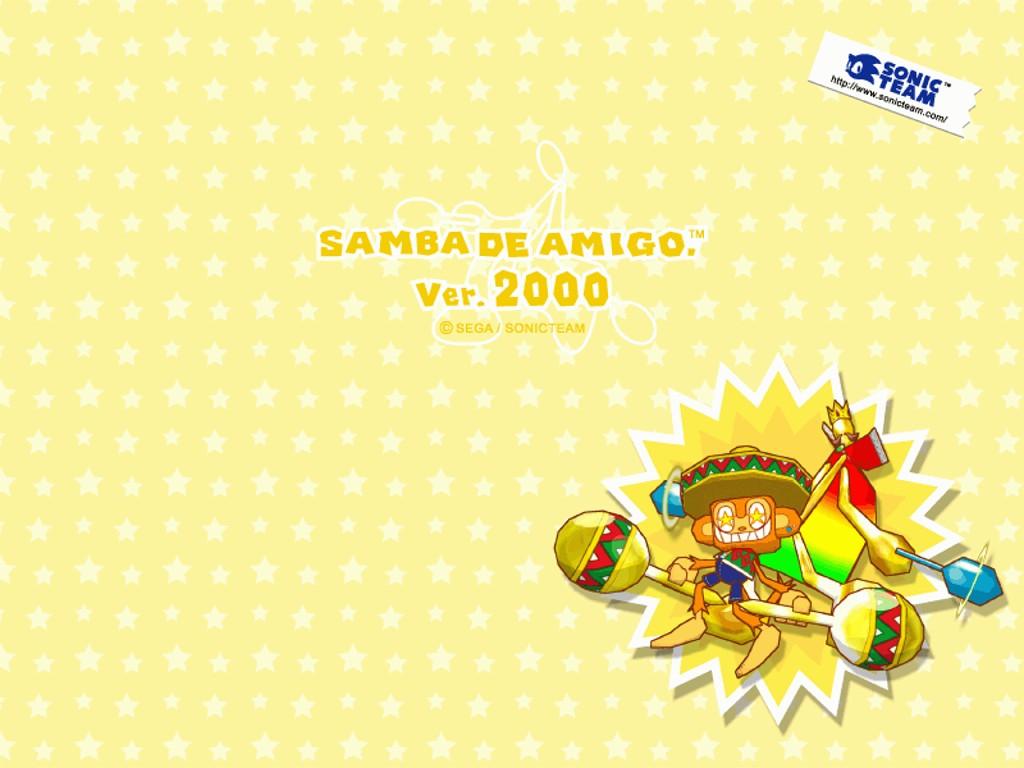 Shadow of a Hedgehog ./ Desktop ./ Samba de Amigo Series Wallpaper