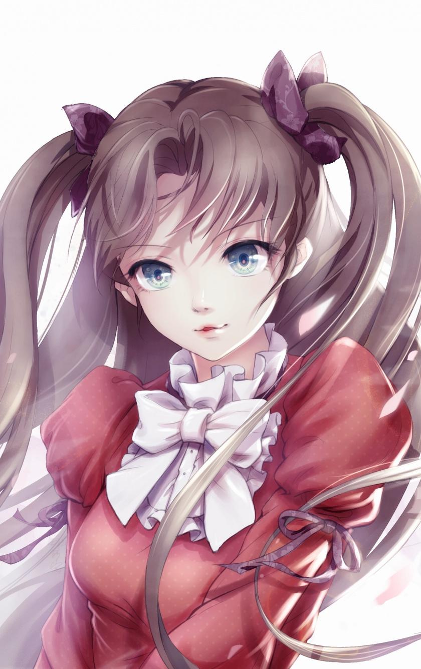 Download 840x1336 wallpaper beautiful, anime girl, kaguya shinomiya