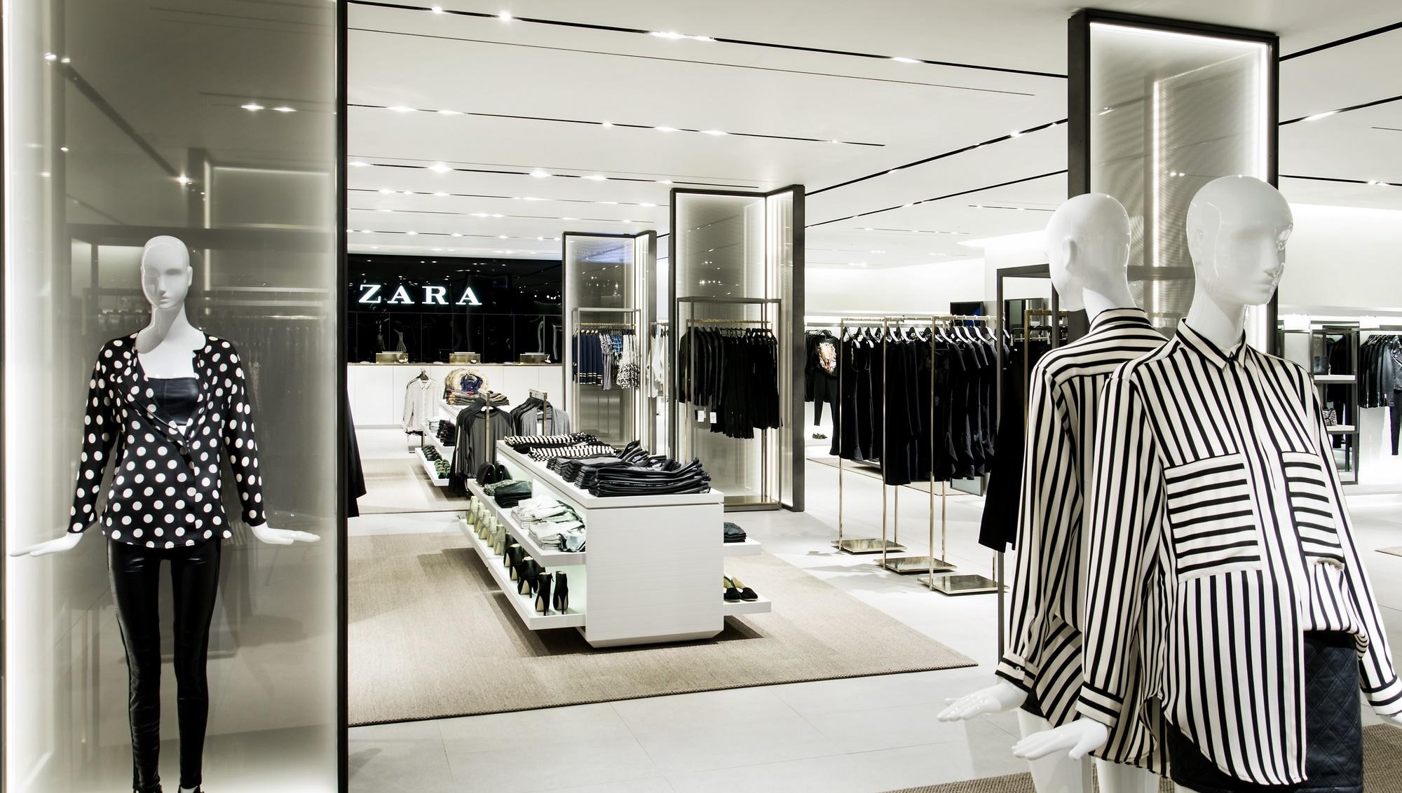 Zara's Biggest Store From South East Europe Opened In AFI Cotroceni. Shopping In Romania's Biggest Store From South East Europe Opened In AFI Cotroceni. Store Wallpaper