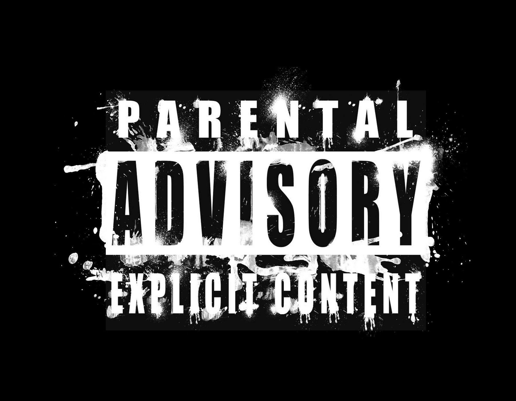 Parental Advisory Explicit Content, Parental Advisory HD wallpaper