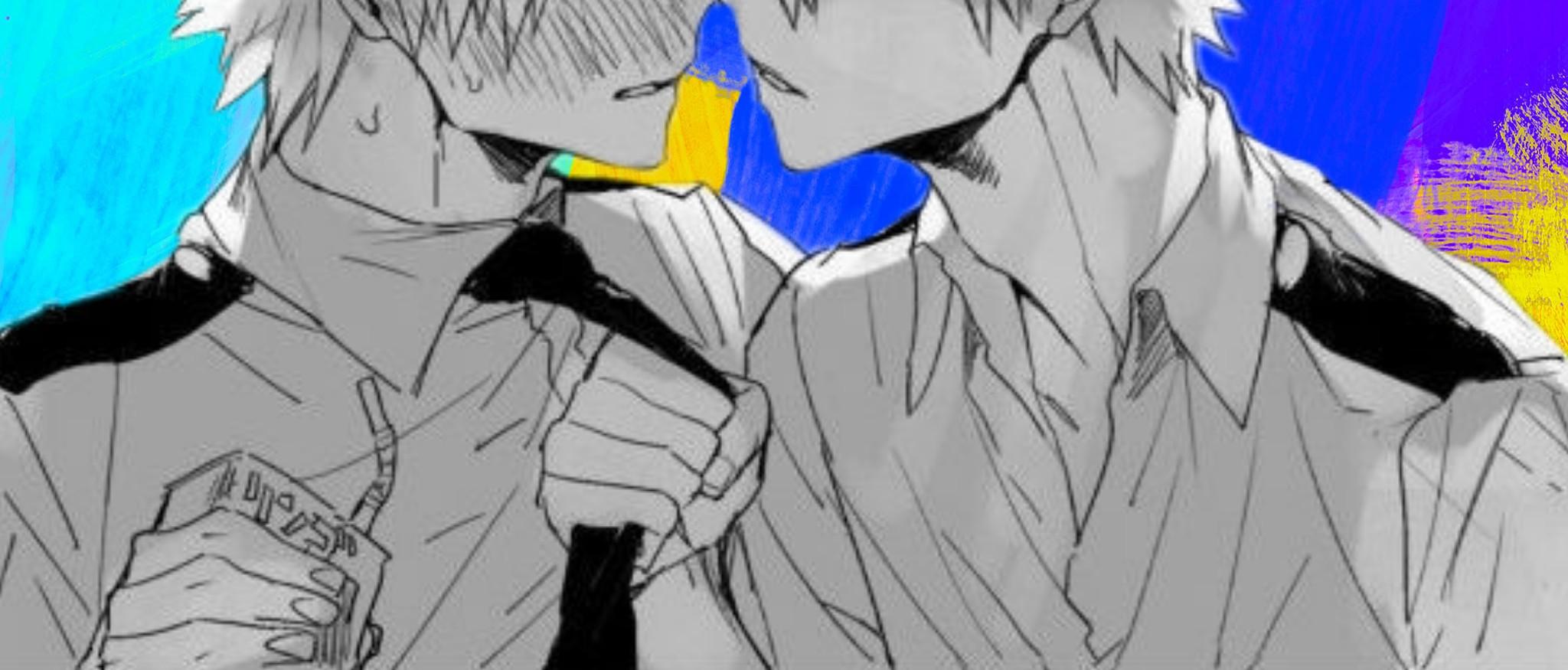 bakugou kirishima katsuku kiribaku kiribakubokunoher